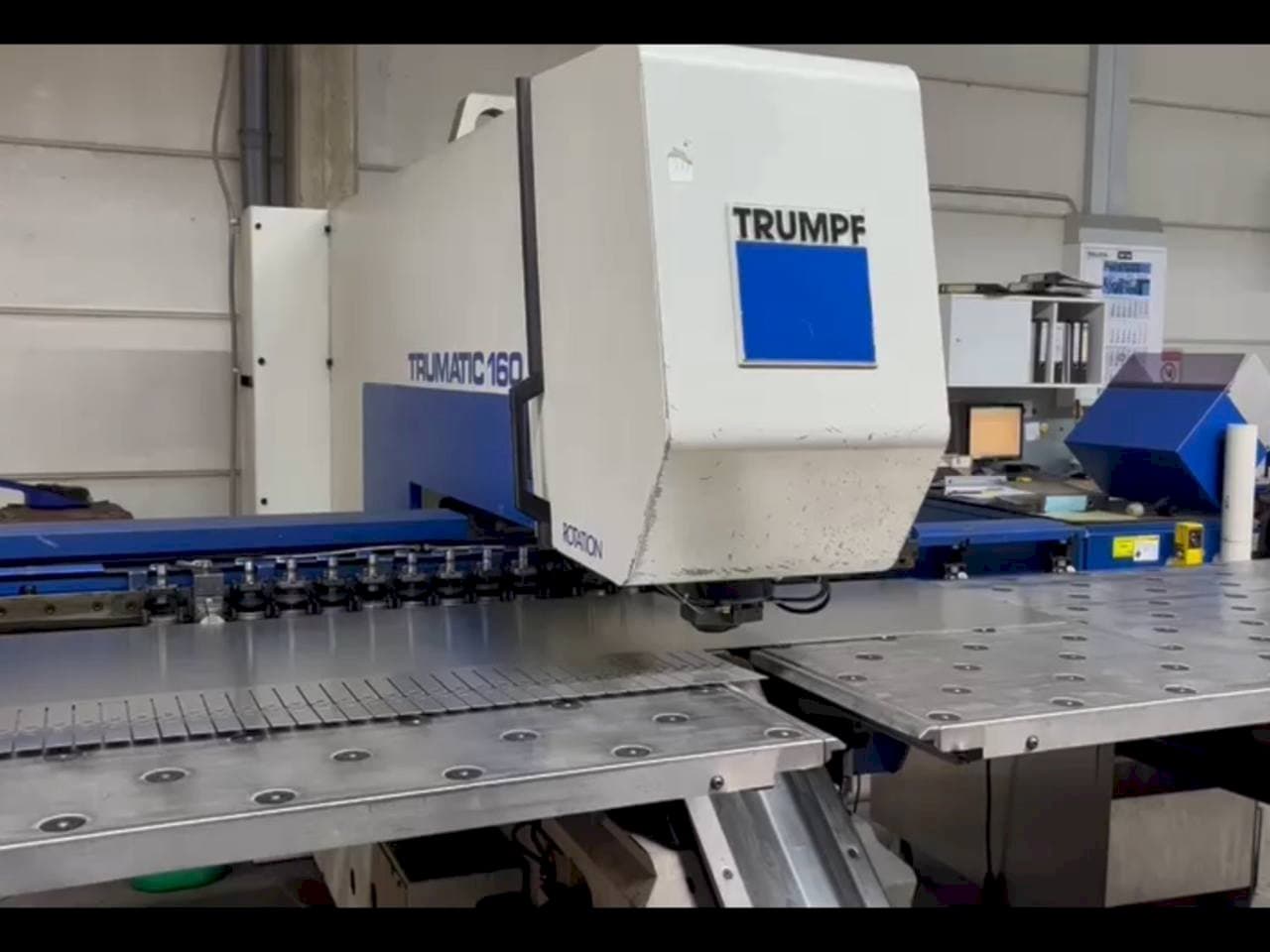 Mašīnas Trumpf Trumatic 160  pretskats