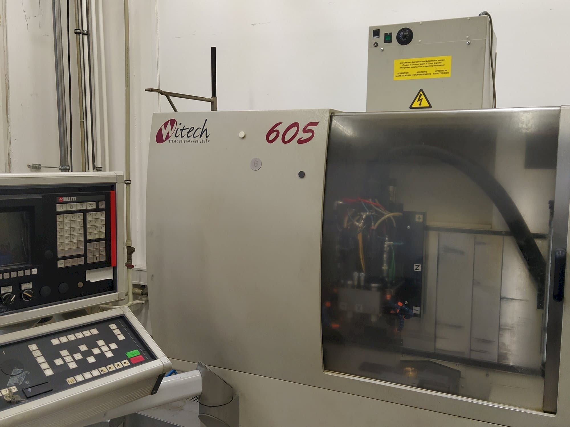 Mašīnas Witech 605  pretskats