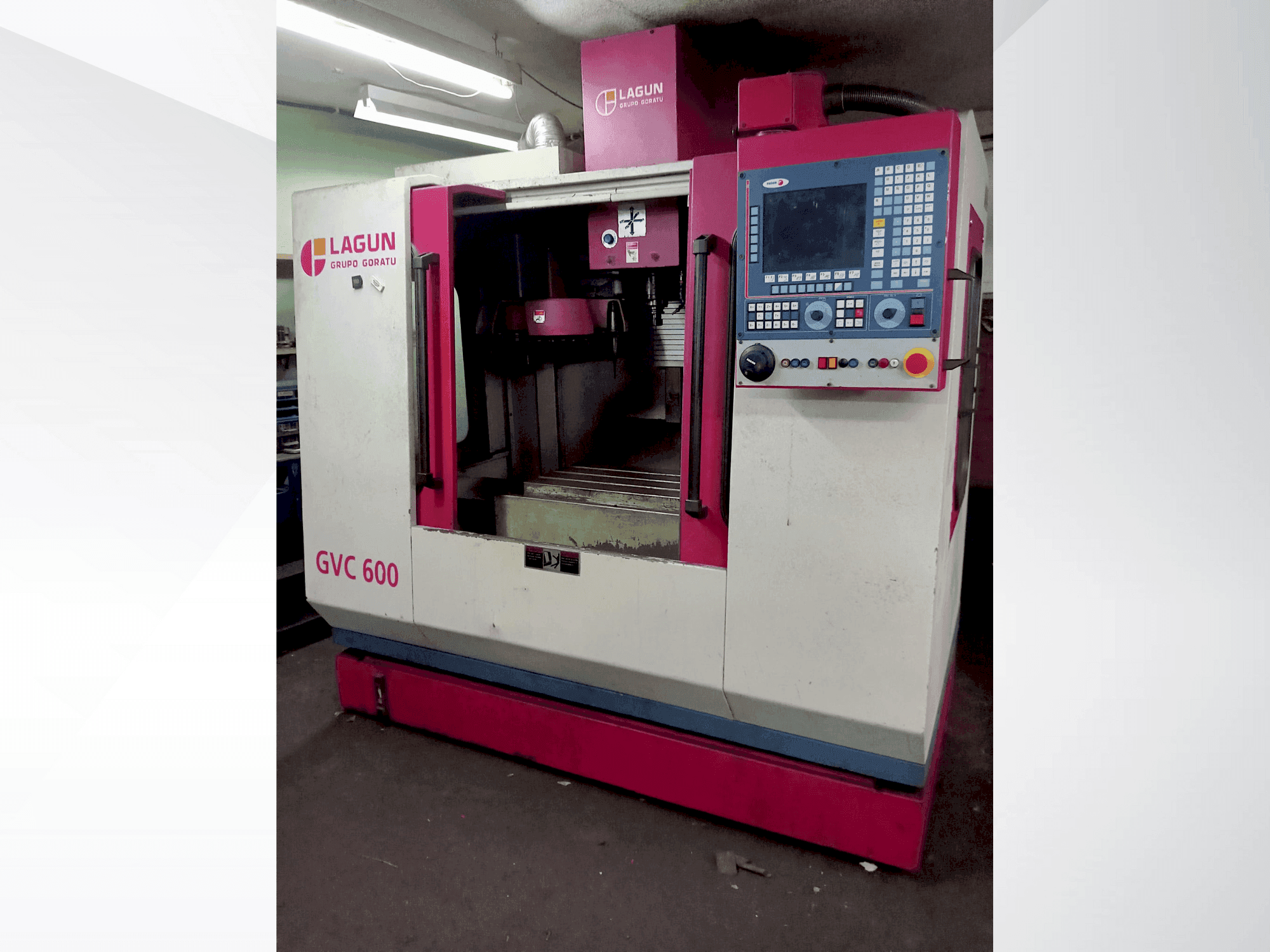 Mašīnas LAGUN GVC 600  pretskats