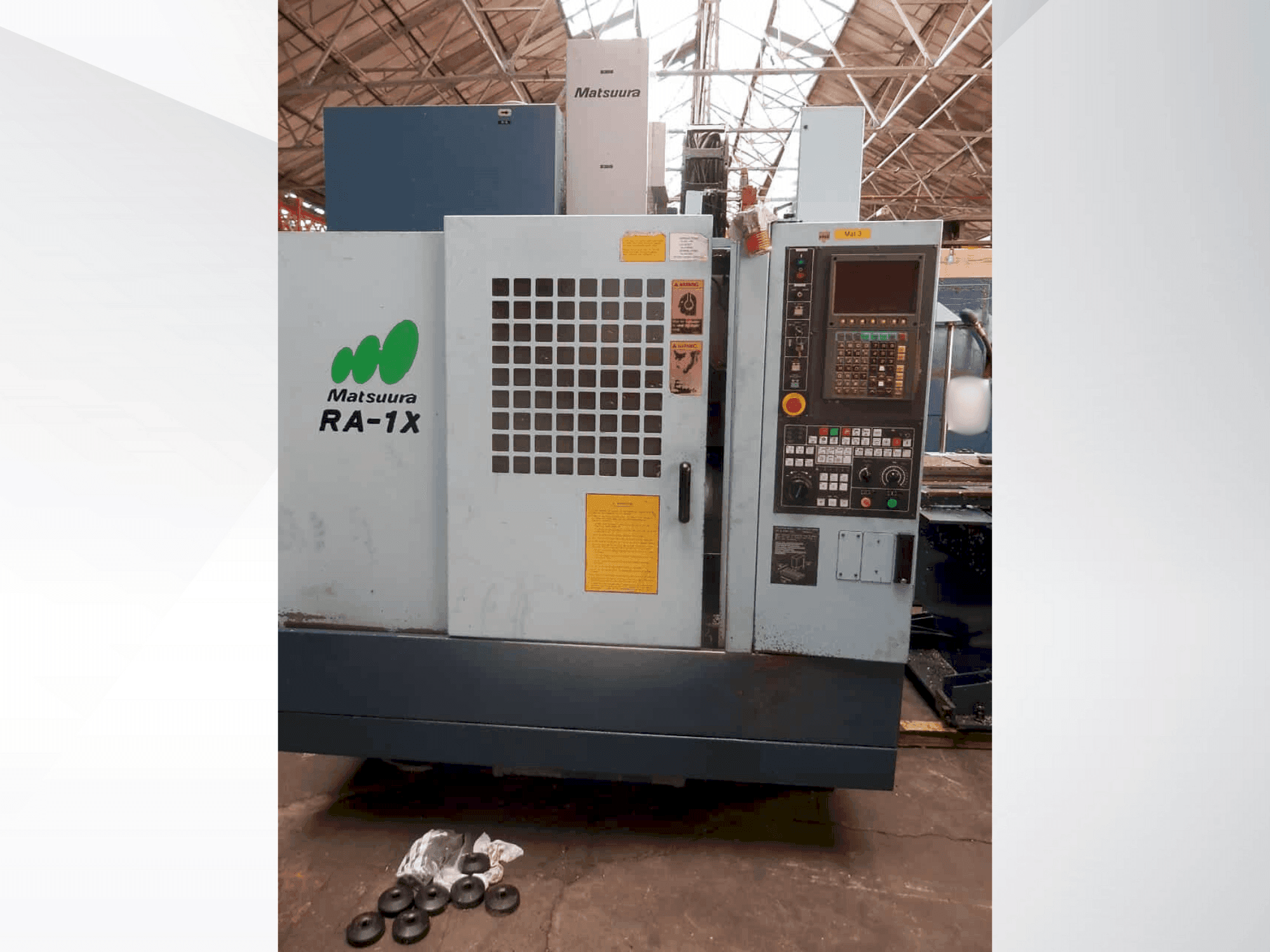 Mašīnas Matsuura RA-1X Twin Pallet  pretskats