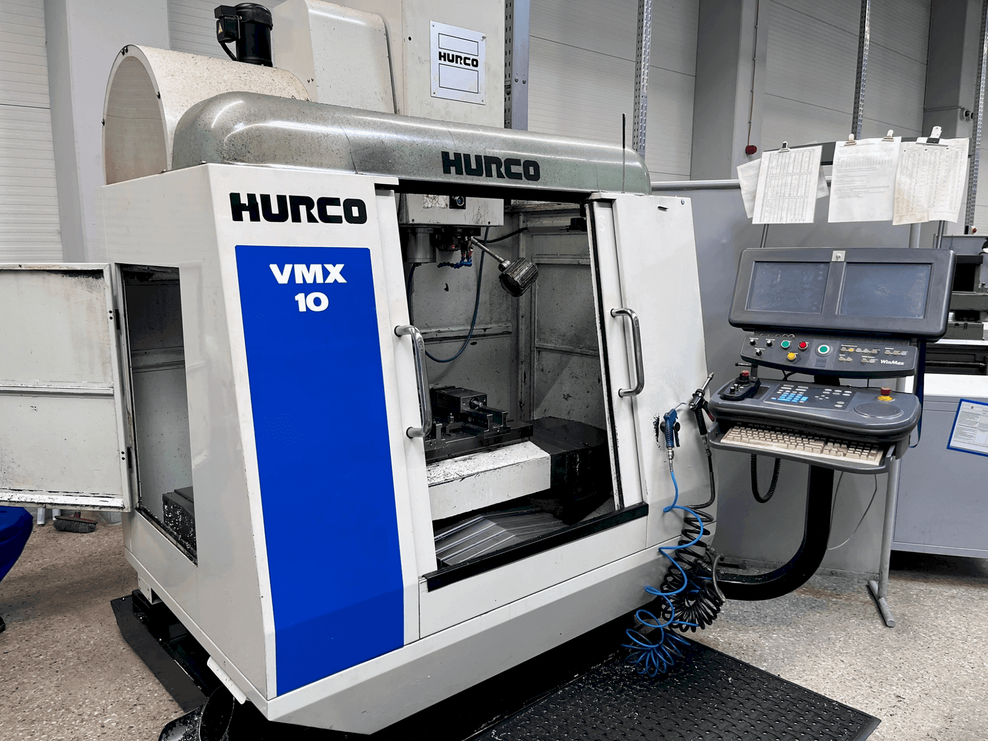 Mašīnas Hurco VMX 10 pretskats