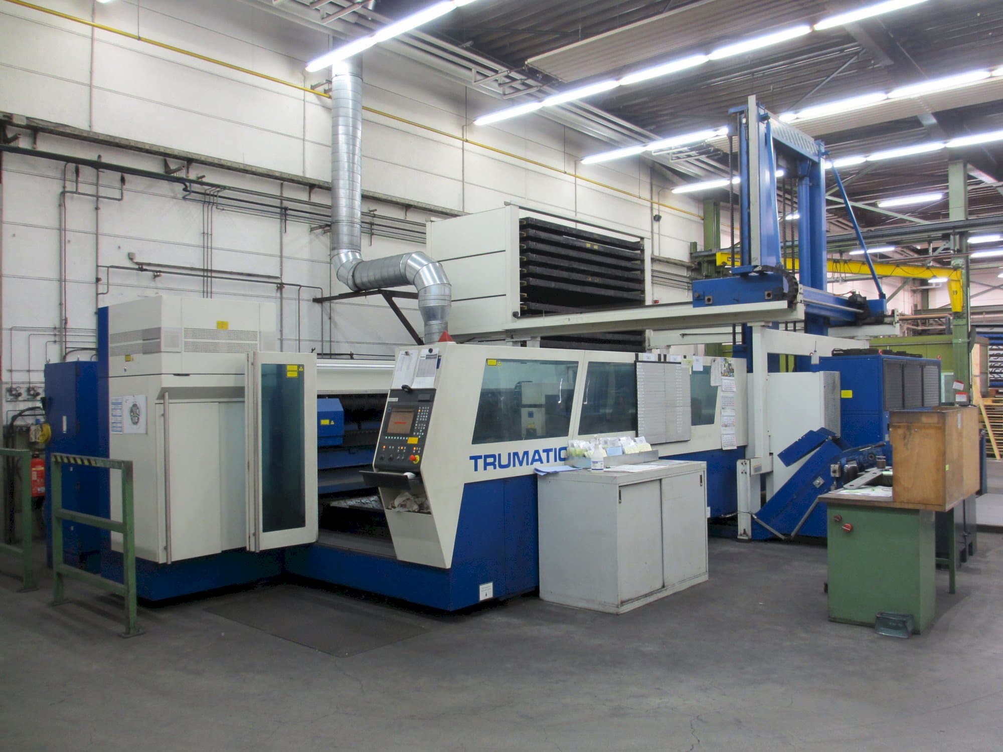 Mašīnas Trumpf Trumatic L 3050 pretskats