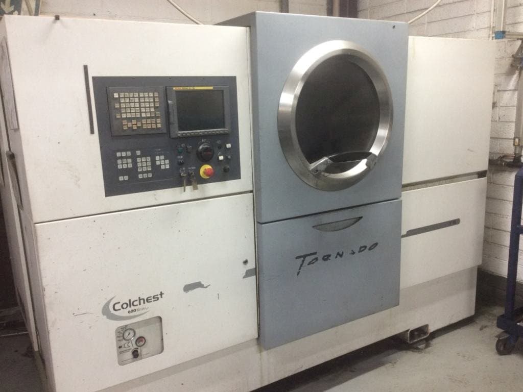 Mašīnas Colchester Tornado T8  pretskats
