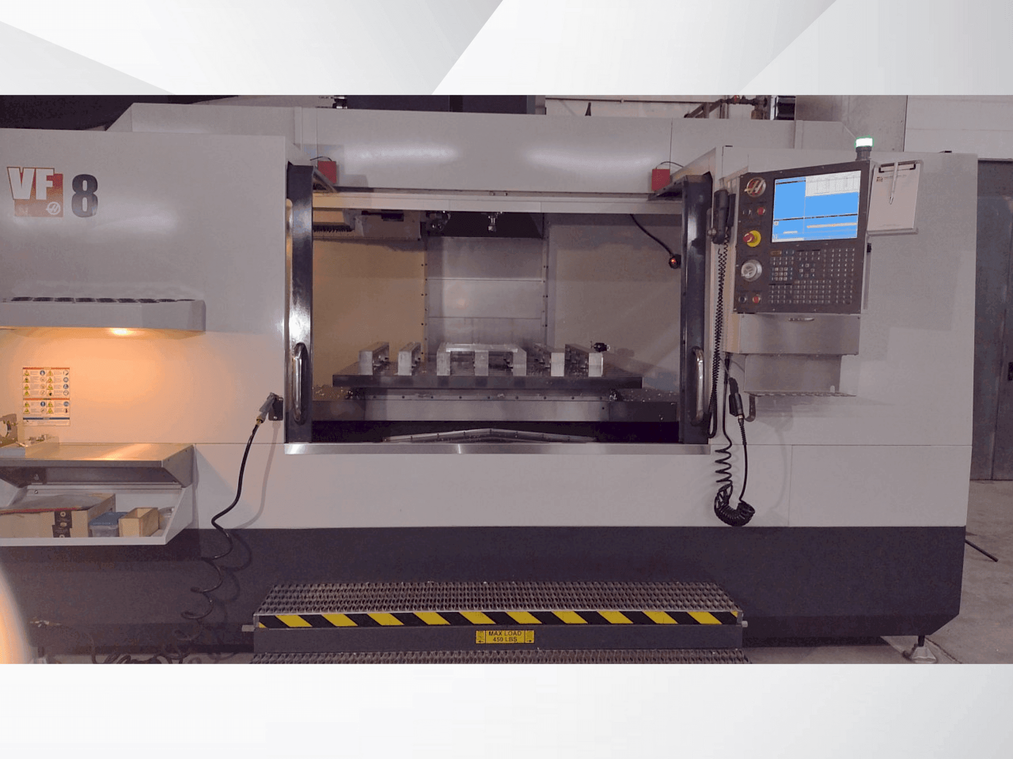 Mašīnas HAAS VF-8/40  pretskats