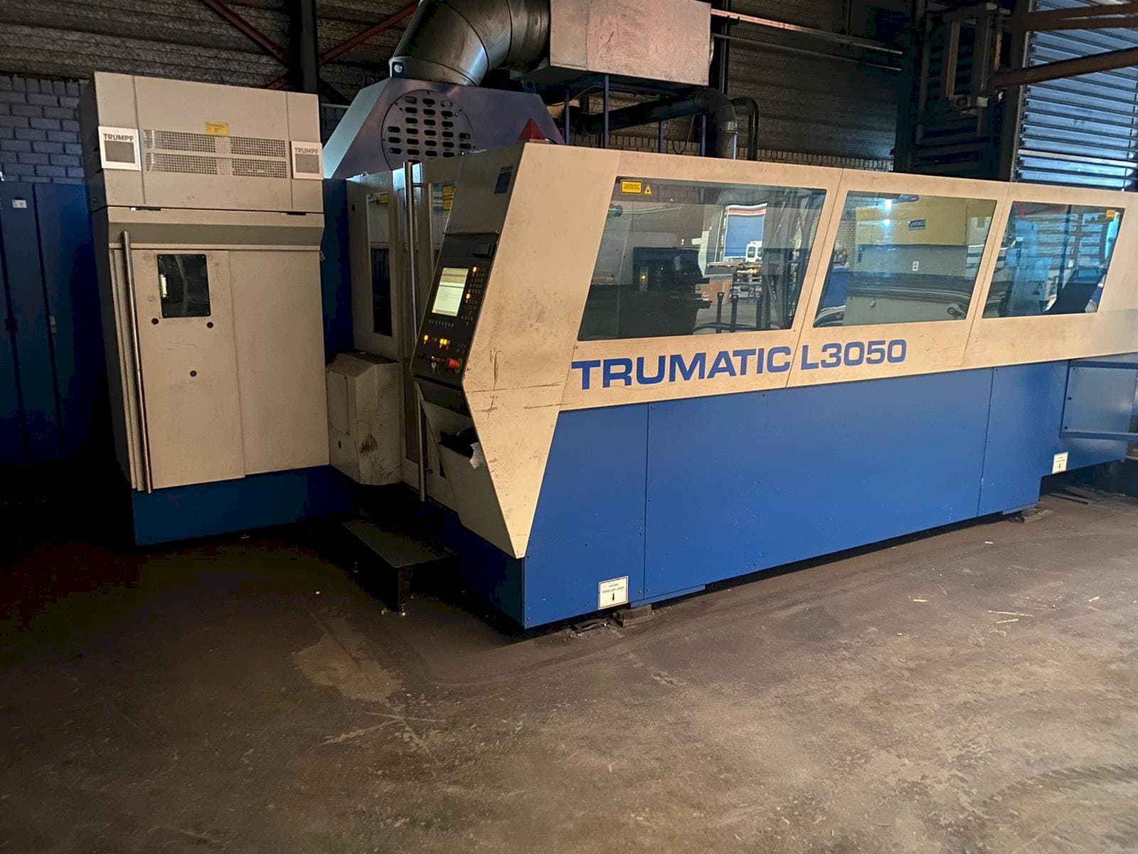 Mašīnas Trumpf Trumatic L3050  pretskats