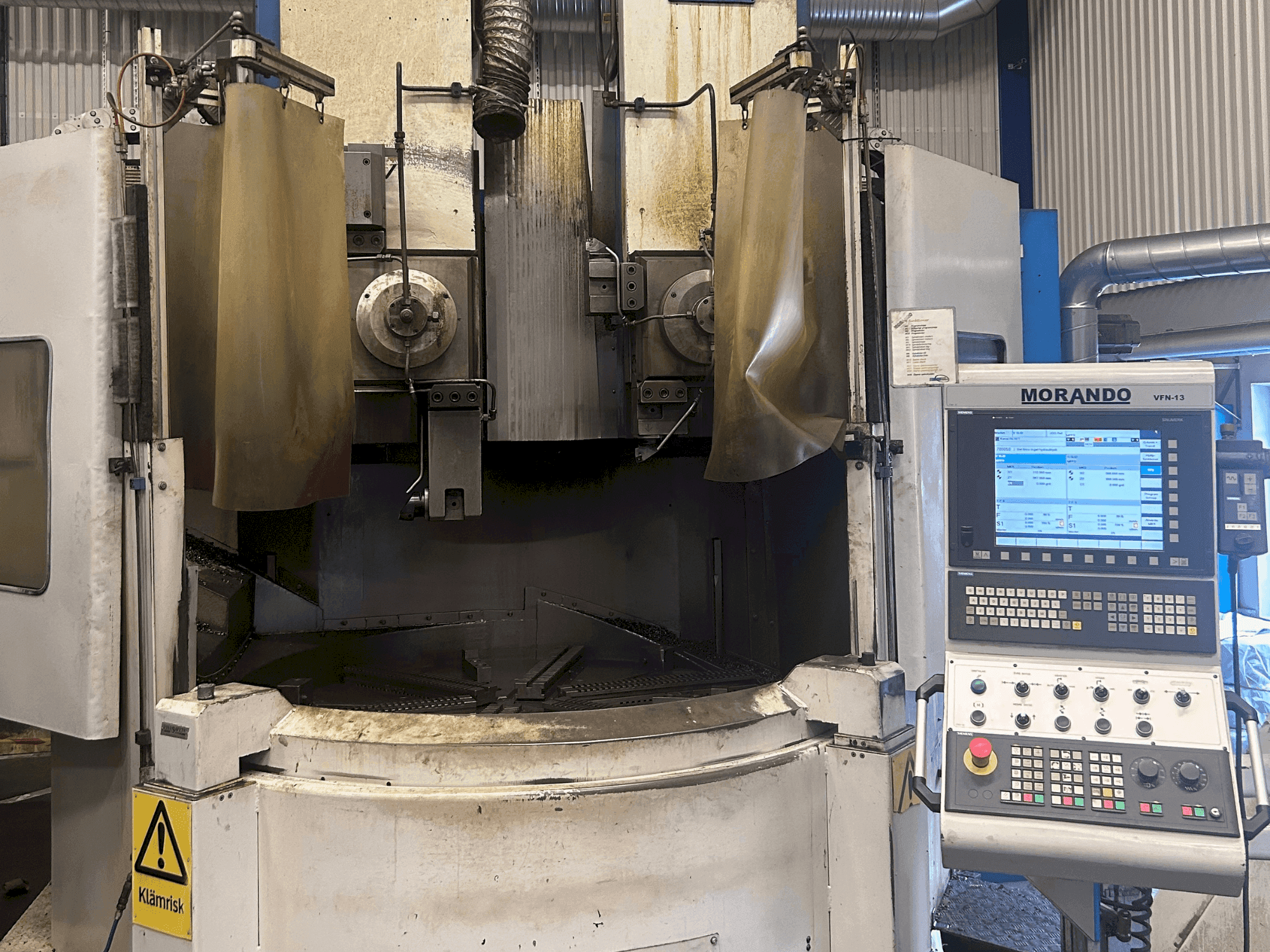 Mašīnas MORANDO VFN13  pretskats