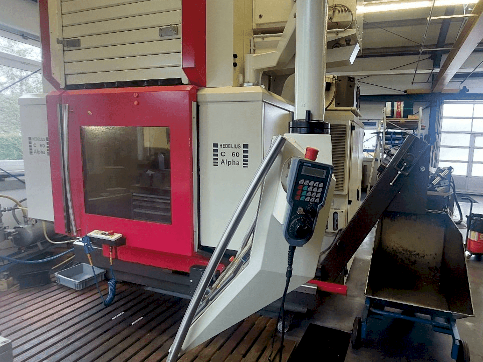 Mašīnas HEDELIUS C60 ALPHA 800  pretskats