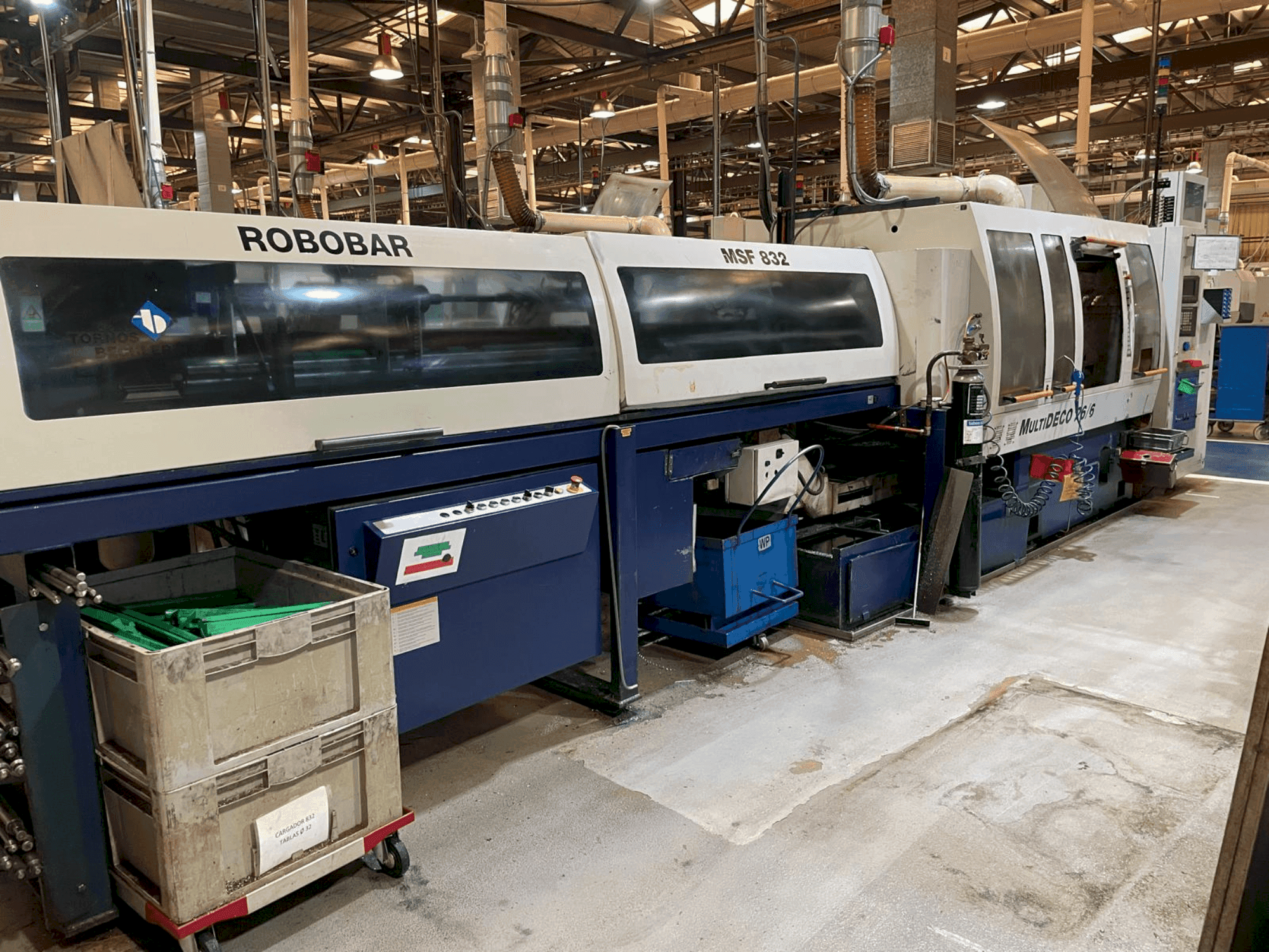 Mašīnas Tornos-Bechler MultiDeco 26-6  pretskats