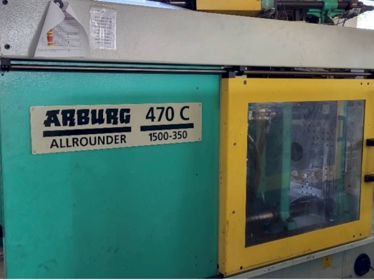 Mašīnas Arburg Allrounder 470C 1500 - 350/150 pretskats