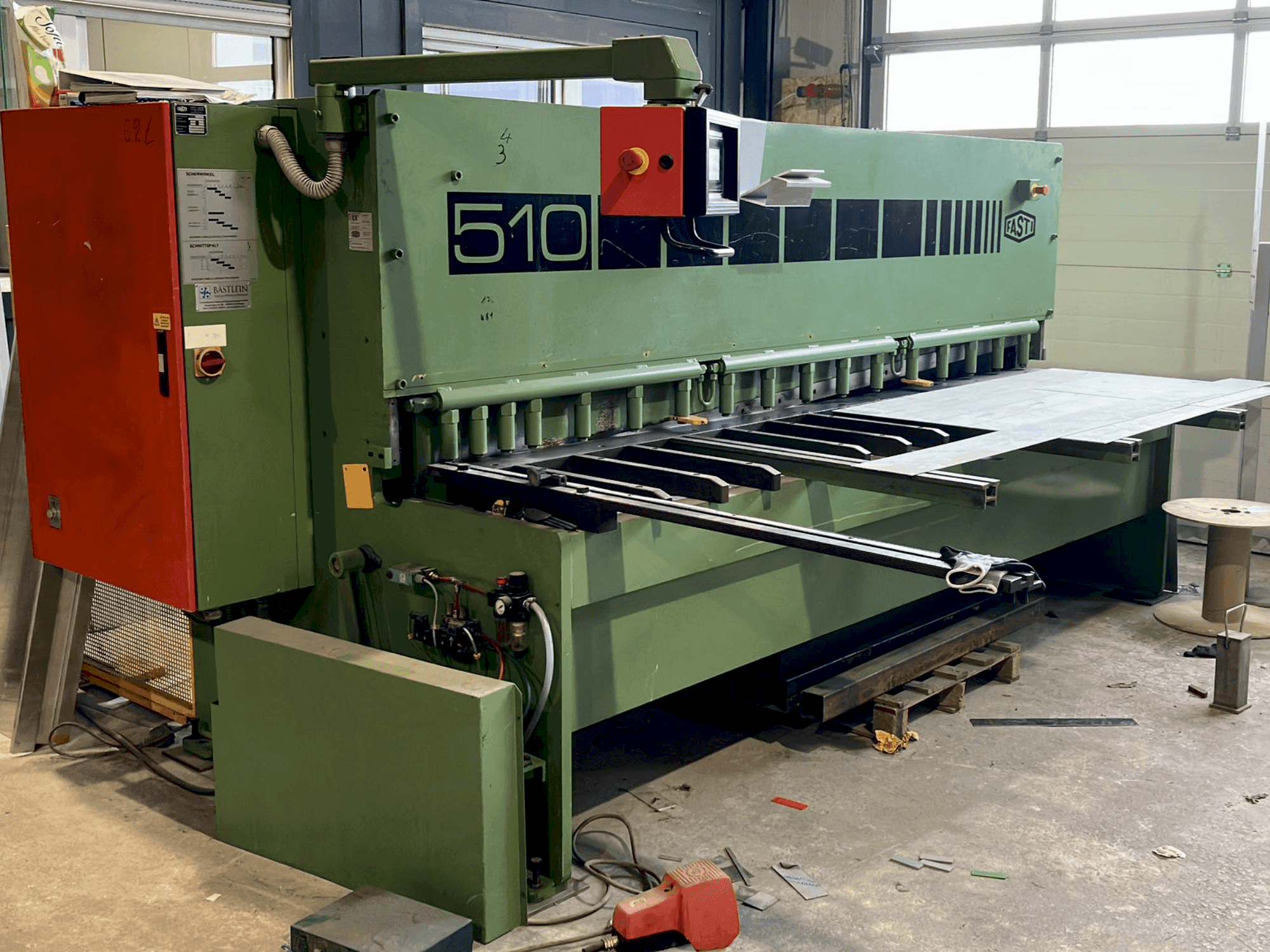 Mašīnas FASTI 510-30/6  pretskats