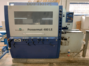 Mašīnas WEINIG / DIMTER POWERMAT 400LE pretskats