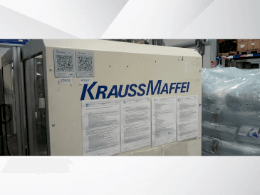 Mašīnas Krauss Maffei 340 c2/80  pretskats