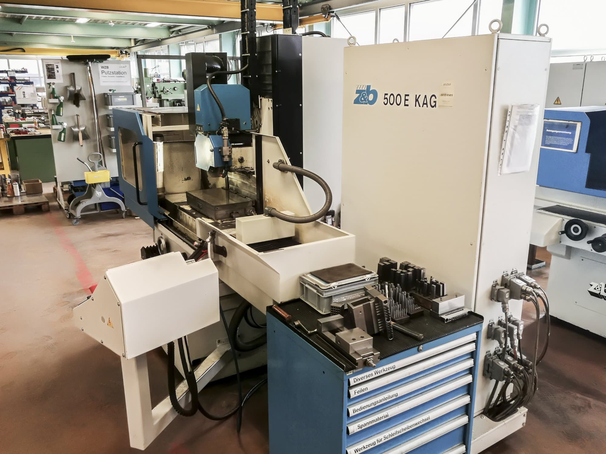 Mašīnas ZIERSCH & BALTRUSCH STARLINE 500E skats  no labās puses