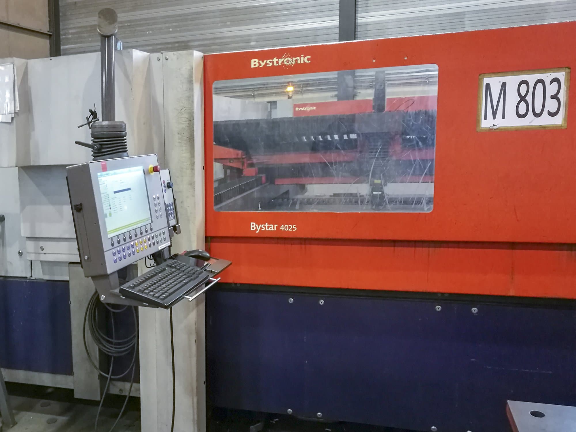 Mašīnas Bystronic Bystar 4025 NT 80  pretskats