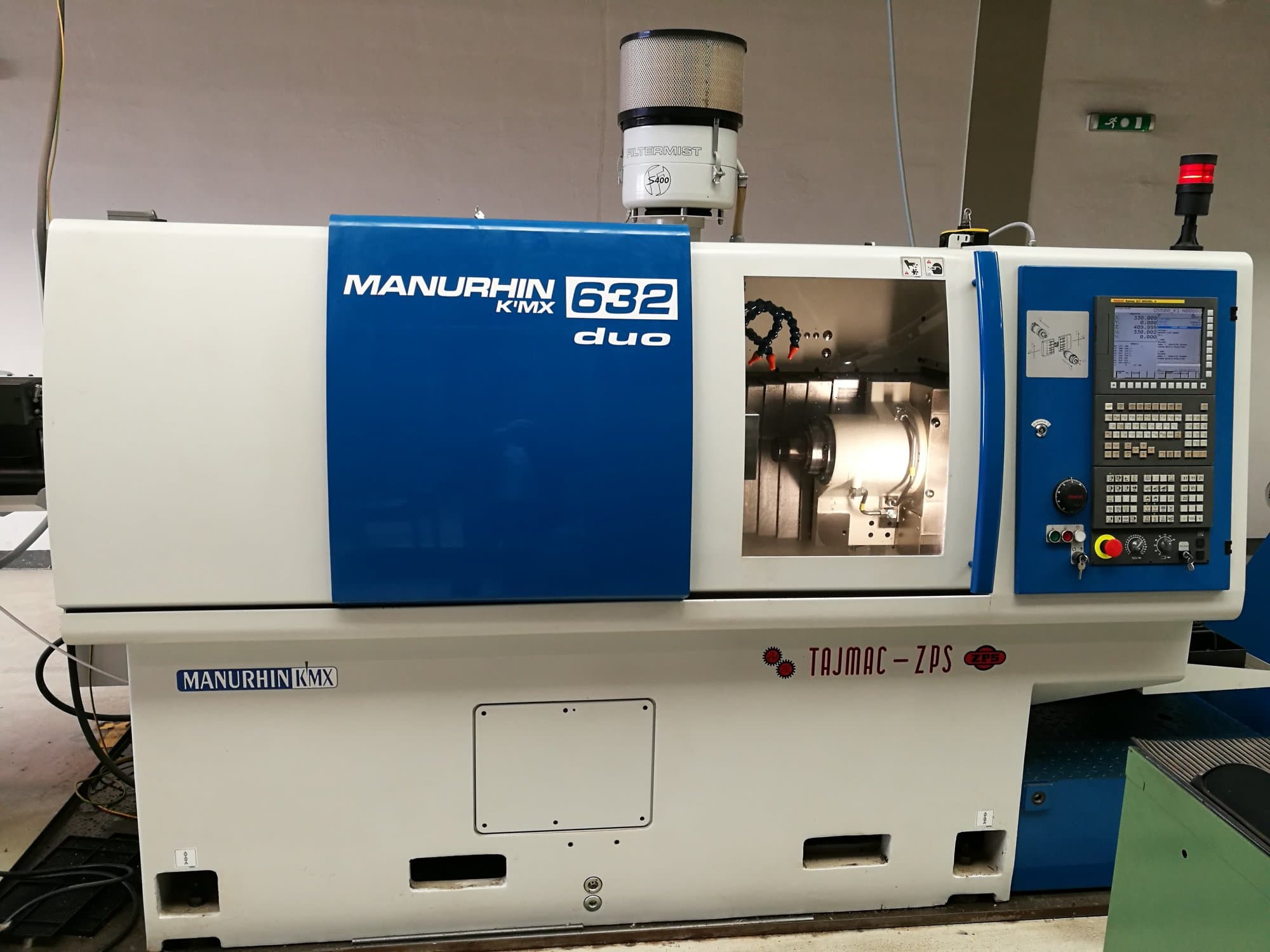 Mašīnas TAJMAC-ZPS MANURHIN K'MX 632 DUO  pretskats