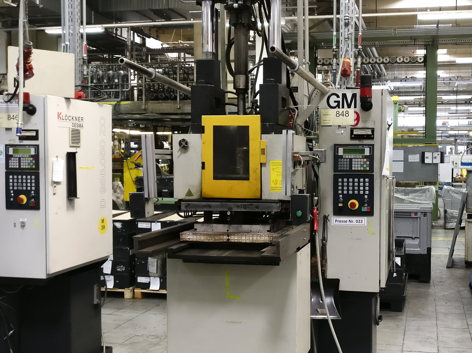 Mašīnas Kloeckner Desma 956.050  pretskats