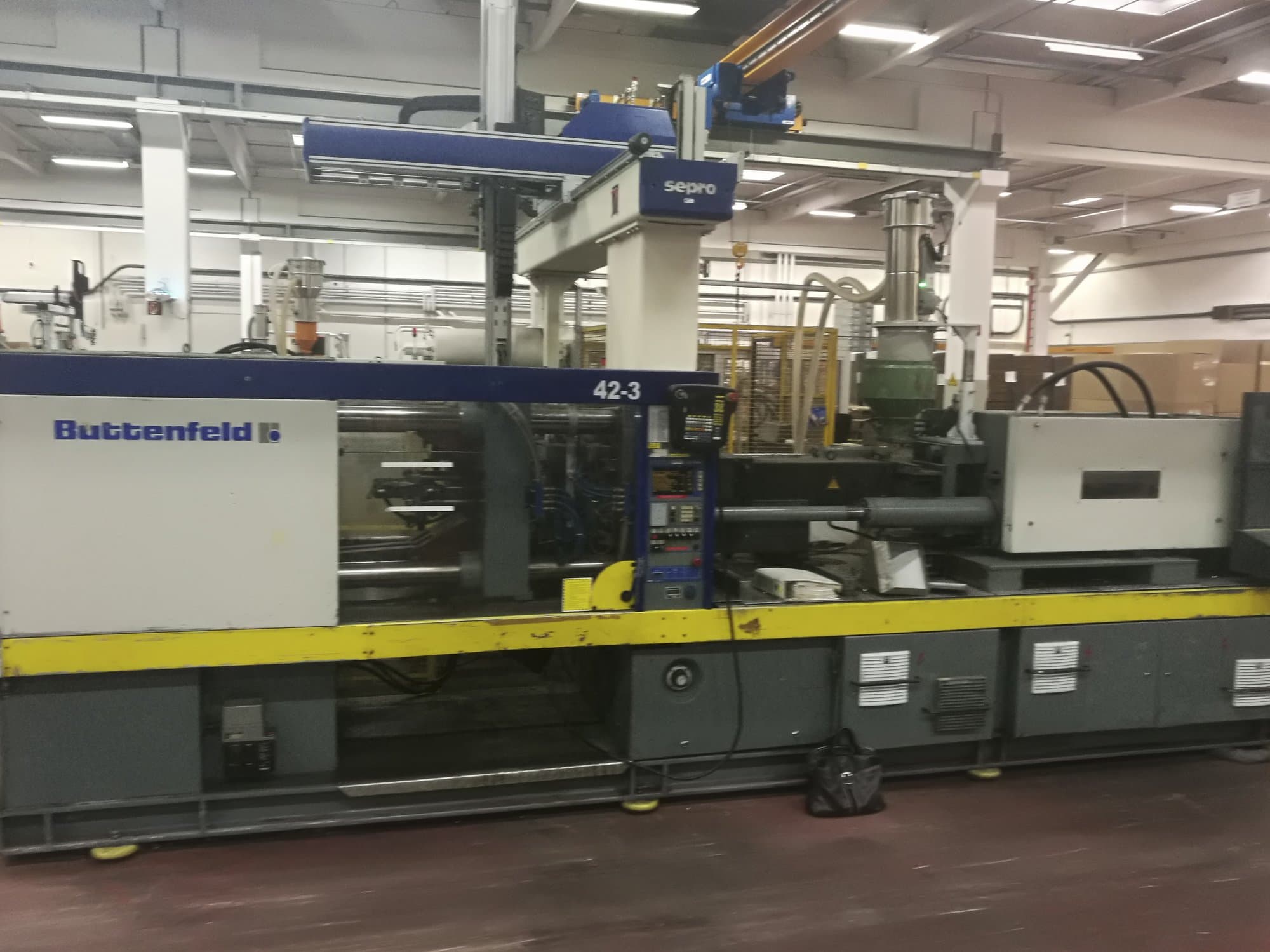 Mašīnas Battenfeld BKT 2500/1250 pretskats