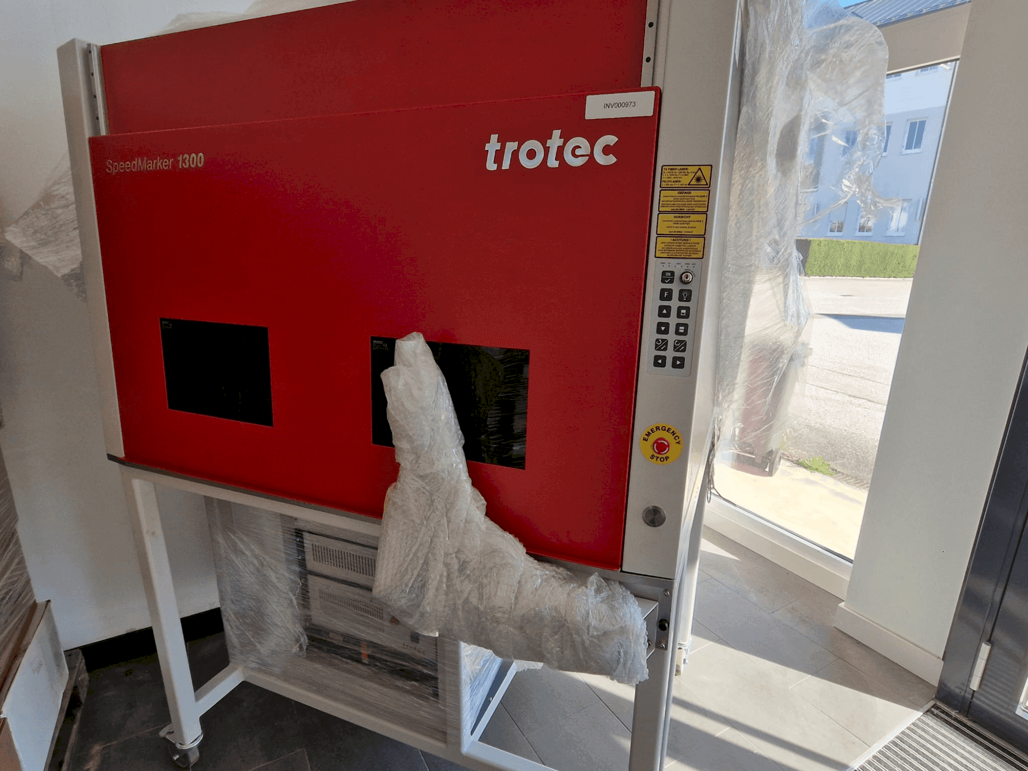 Mašīnas Trotec SpeedMarker 1300 pretskats