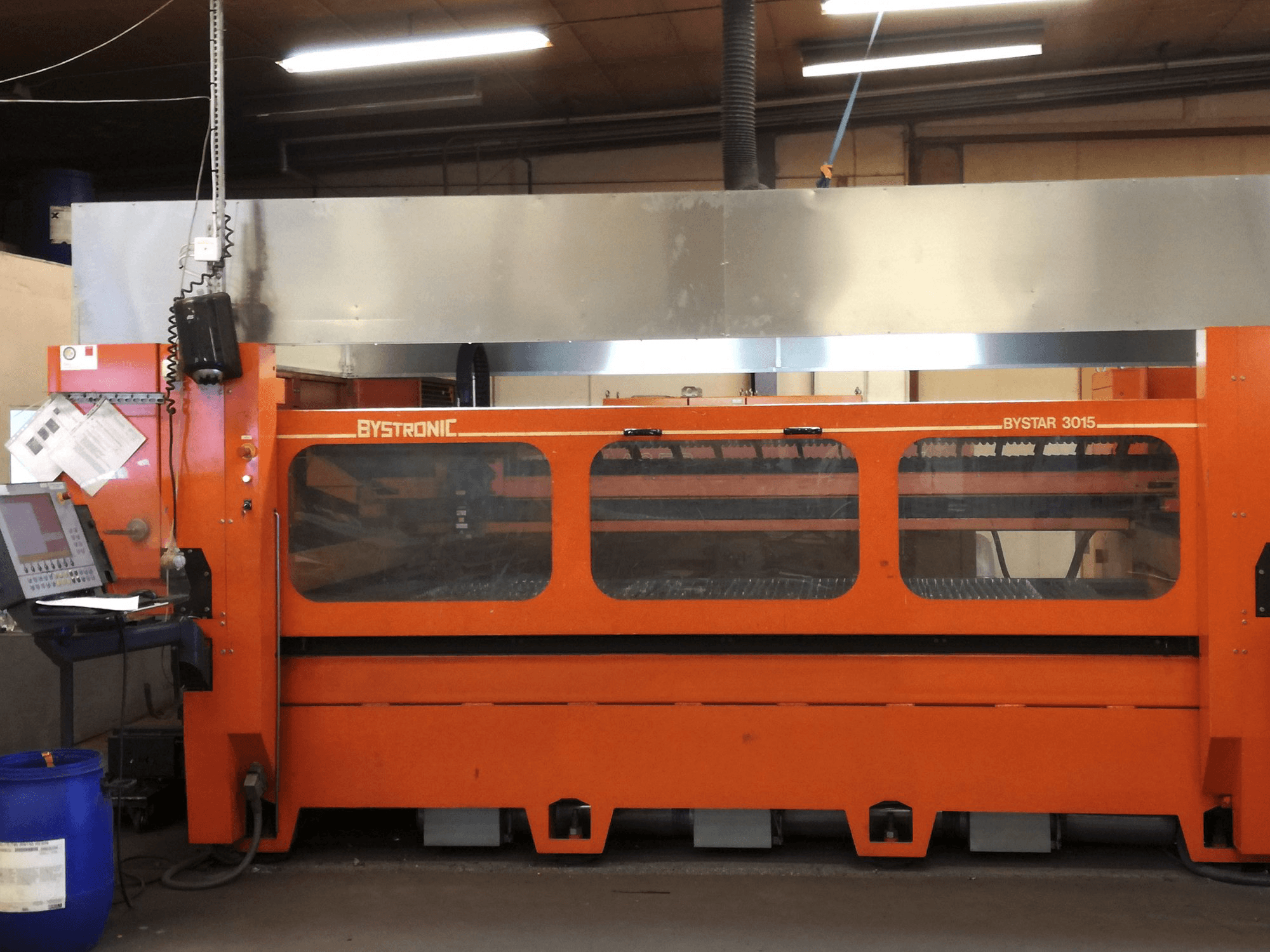 Mašīnas Bystronic Bystar 3015 pretskats