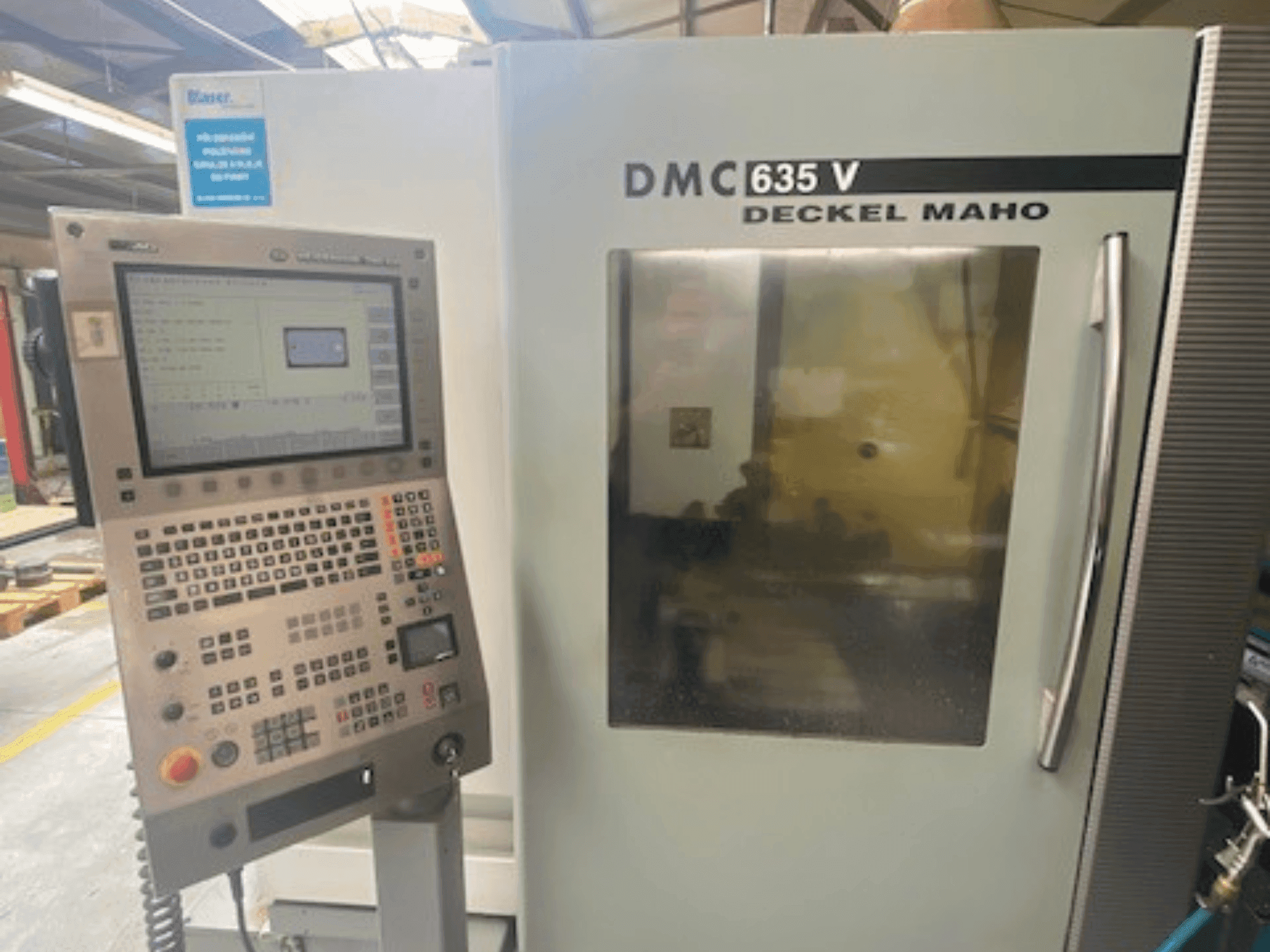 Mašīnas DMG DECKEL MAHO DMC 635V pretskats