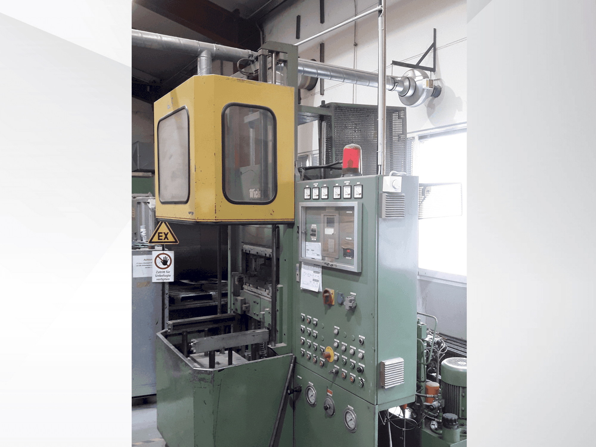 Mašīnas WICKERT WKP 2000/5/5 pretskats