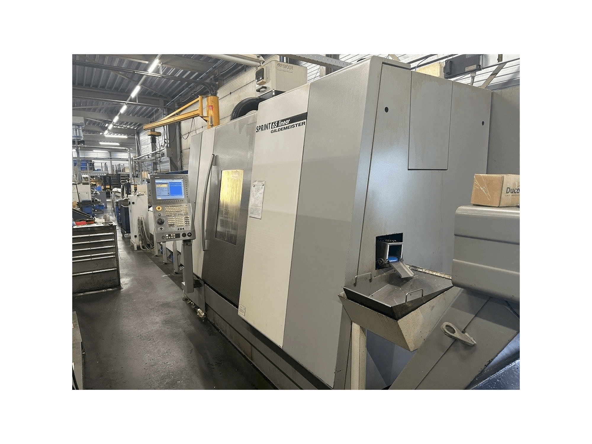 Mašīnas Gildemeister sprint 65 linear pretskats