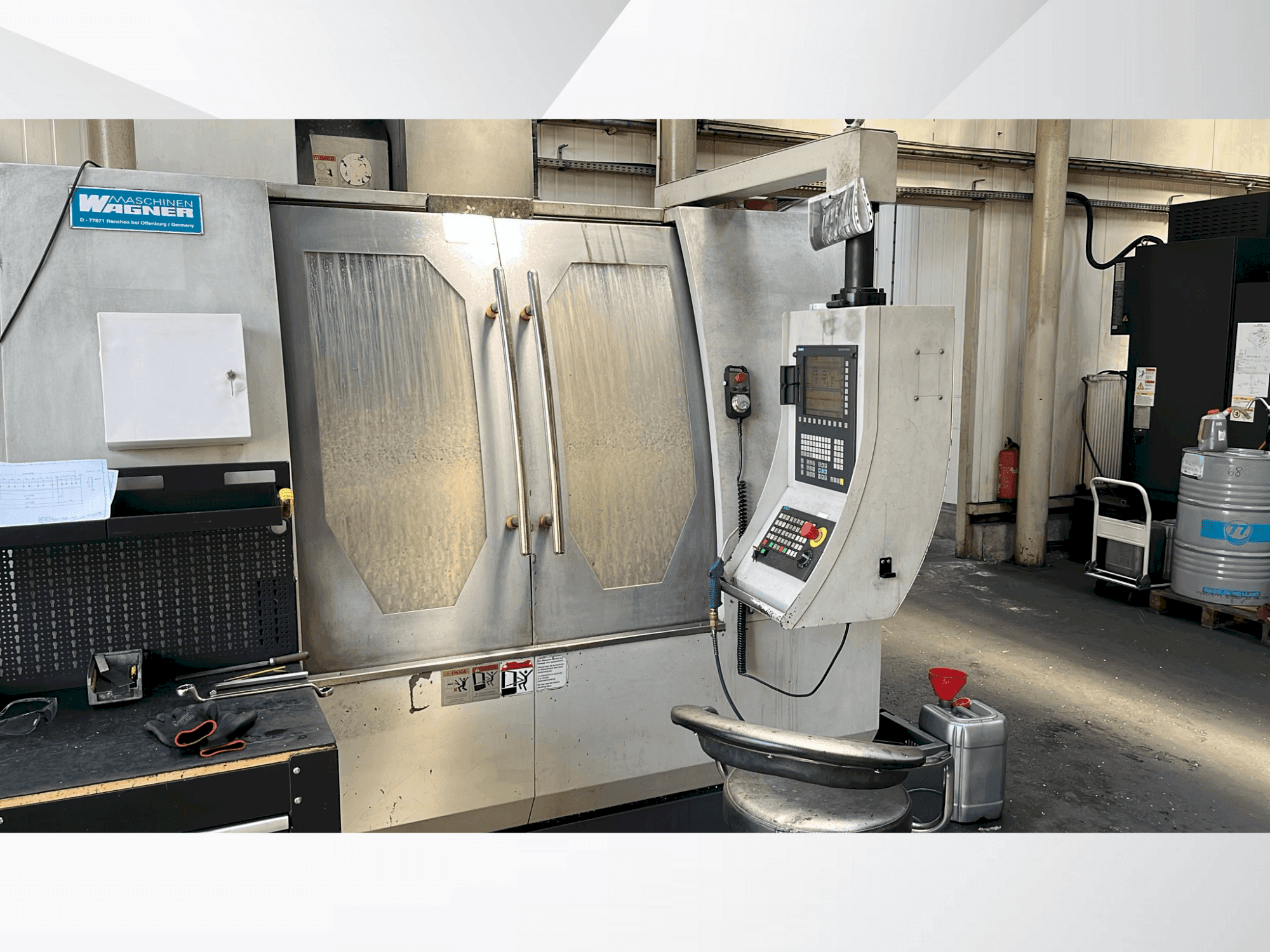 Mašīnas WAGNER VMC 1100 pretskats