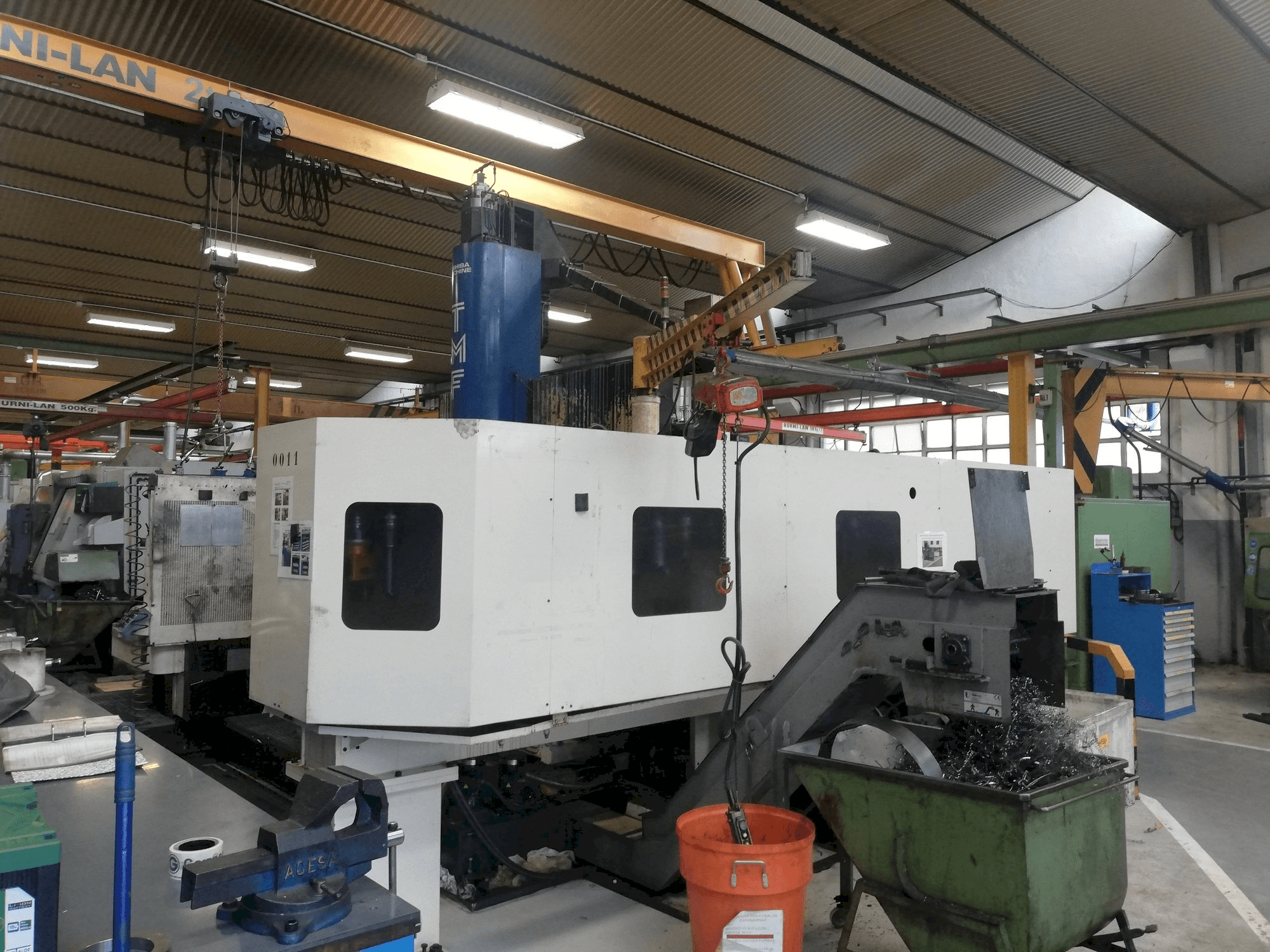 Mašīnas Toshiba TMF-10 pretskats