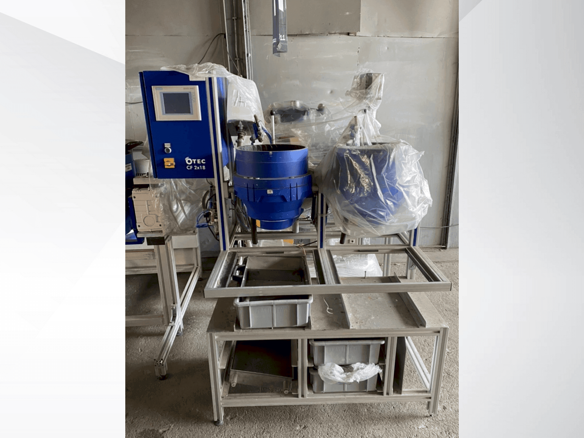 Mašīnas OTEC CF 2x 18 pretskats