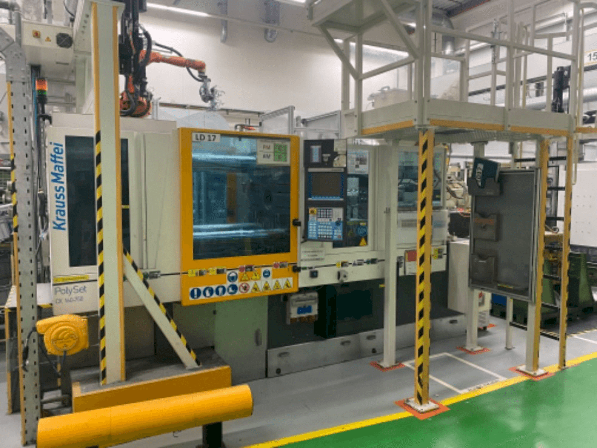 Mašīnas Krauss Maffei 160/750 CX POL pretskats