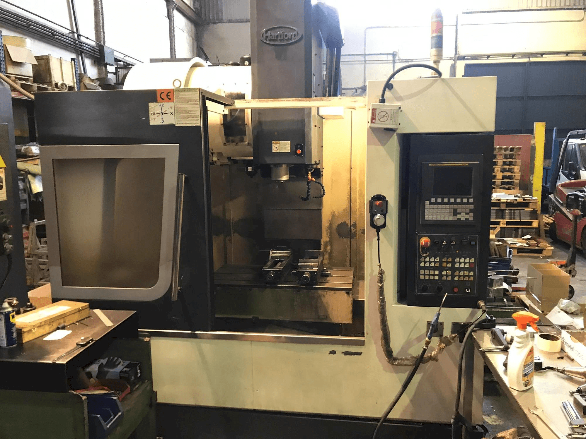 Mašīnas Hartford LG-800 pretskats