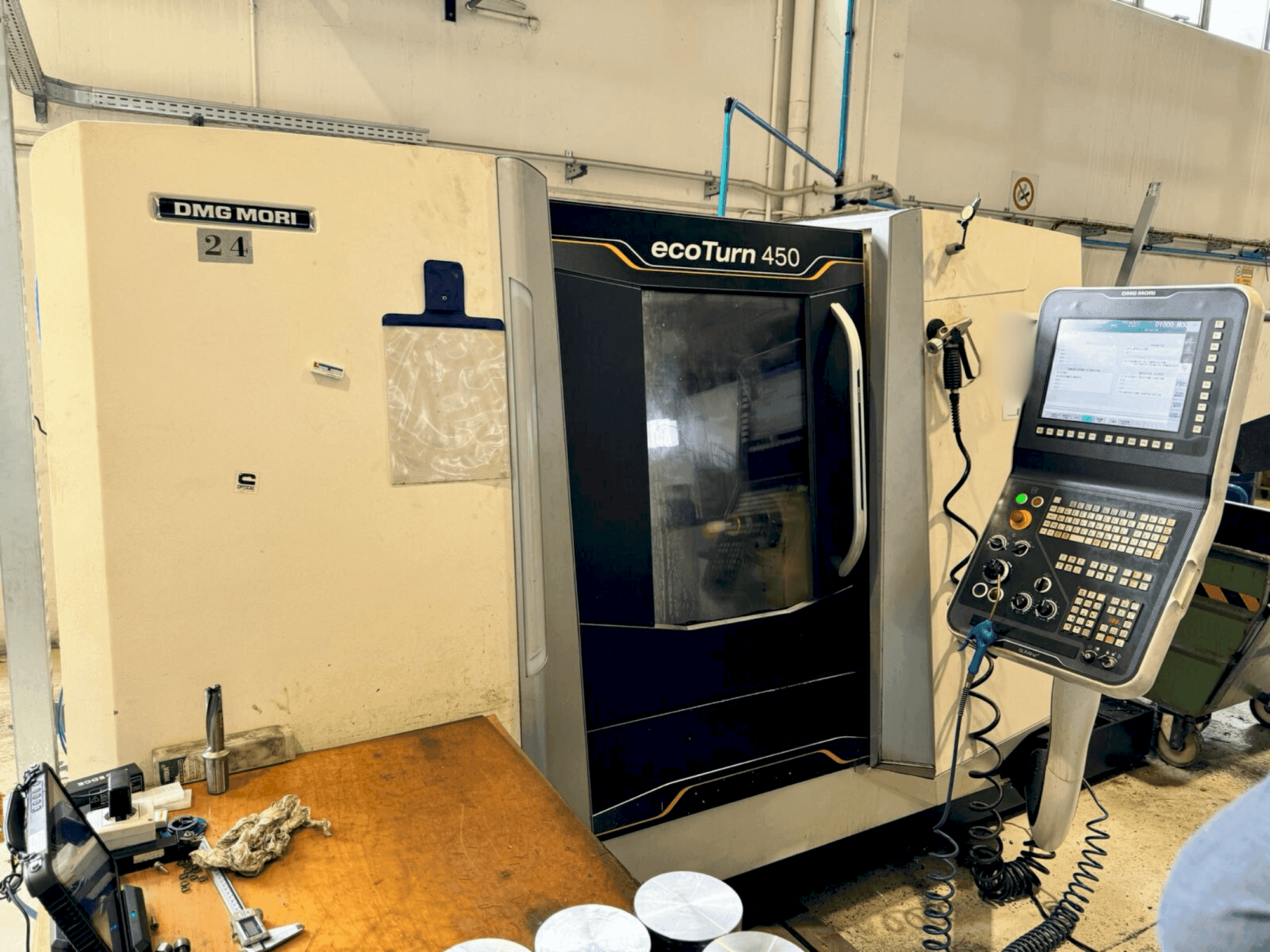 Mašīnas DMG MORI EcoTurn 450 V3 pretskats
