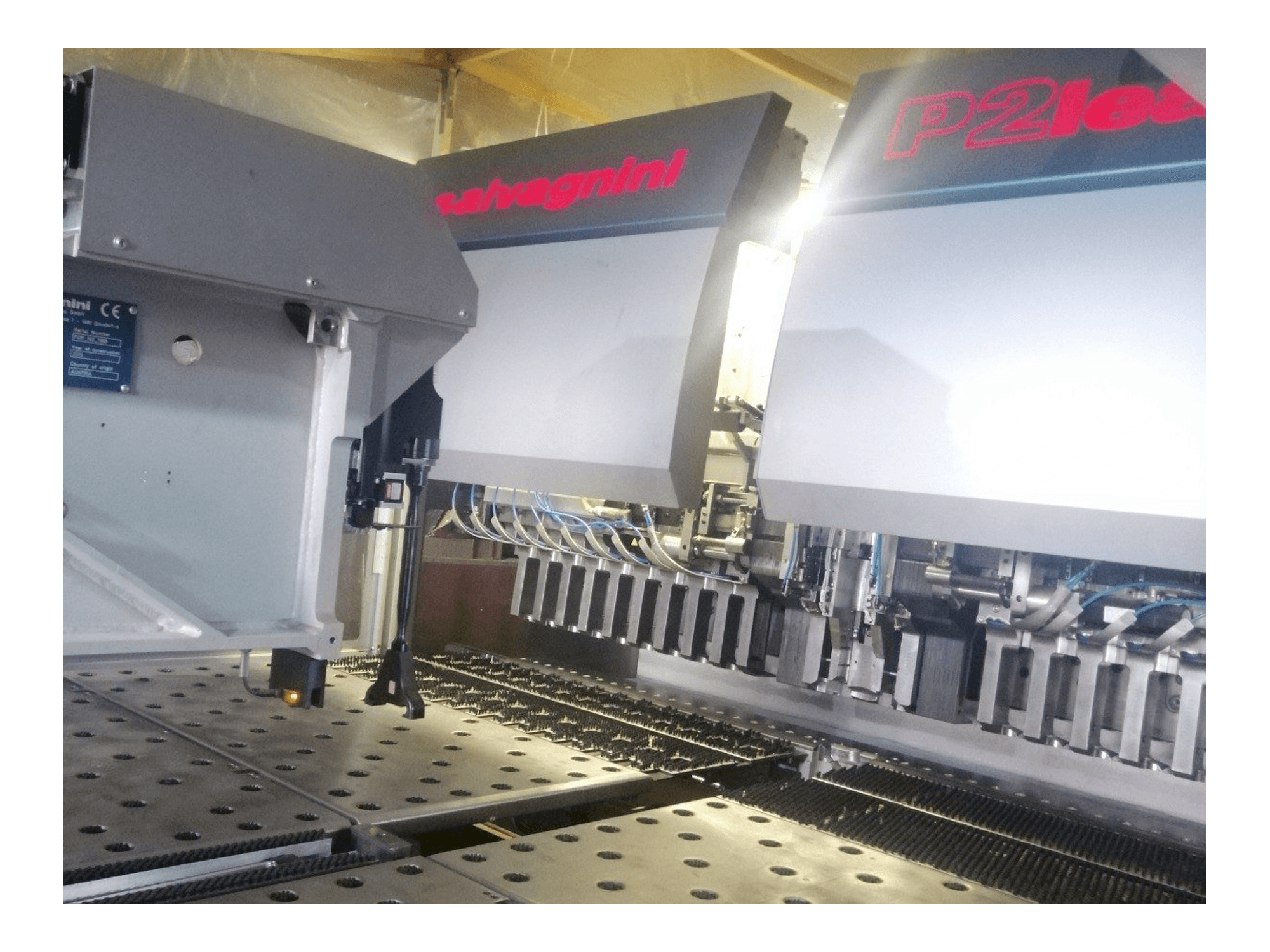 Mašīnas Salvagnini P2lean pretskats
