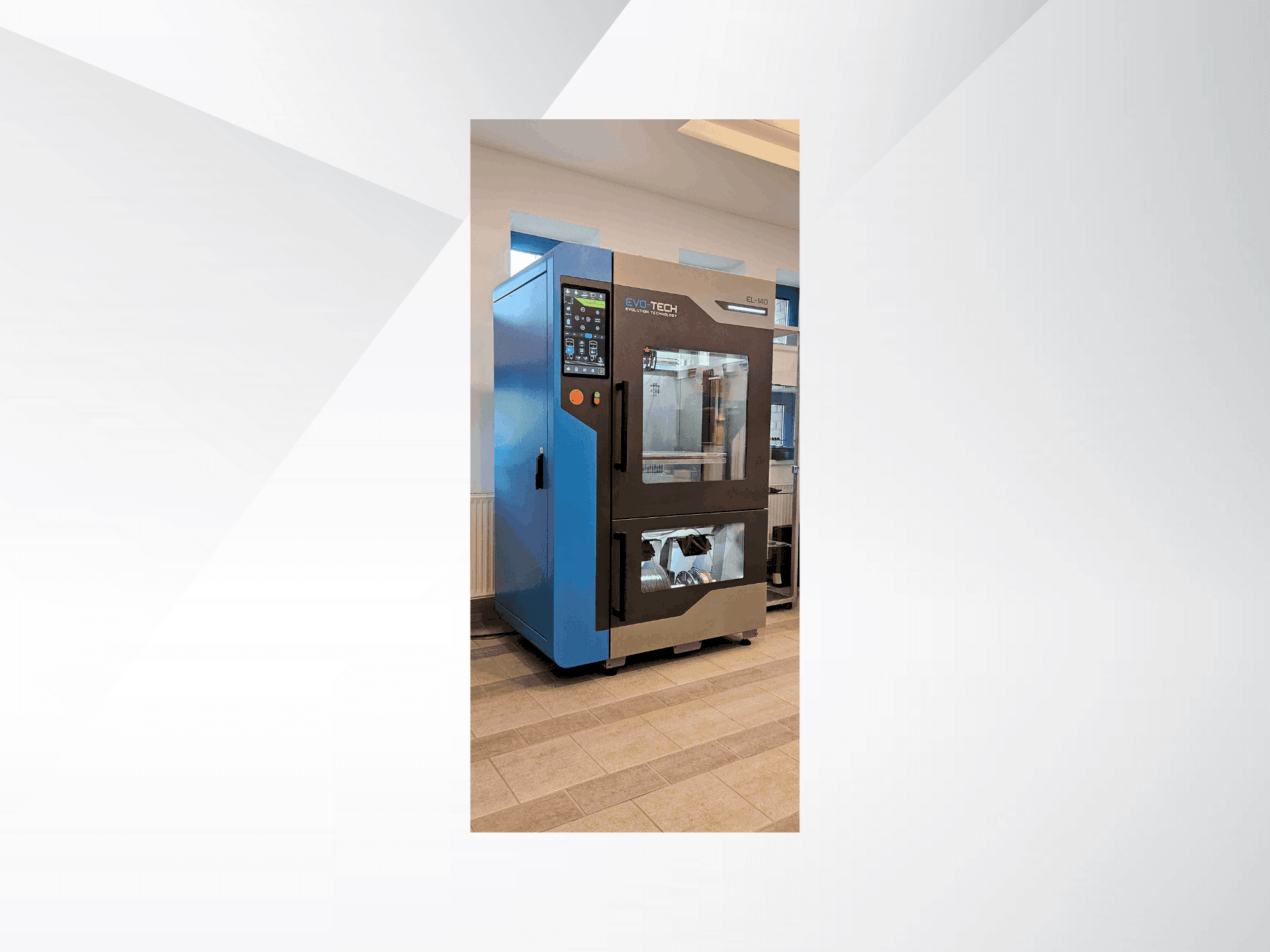 Mašīnas EVO-tech EL-140 pretskats