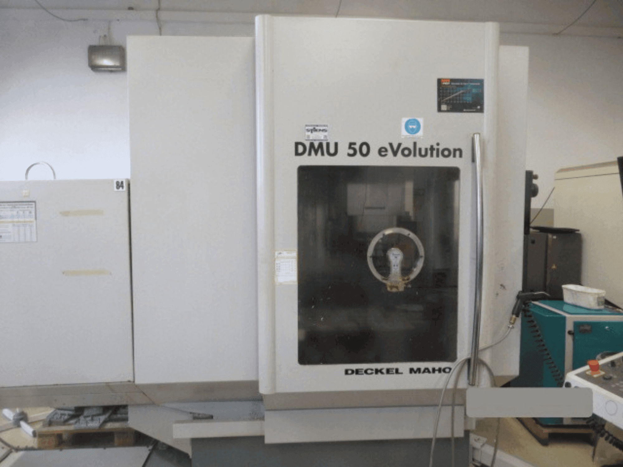 Mašīnas DECKEL MAHO DMU 50 eVolution pretskats