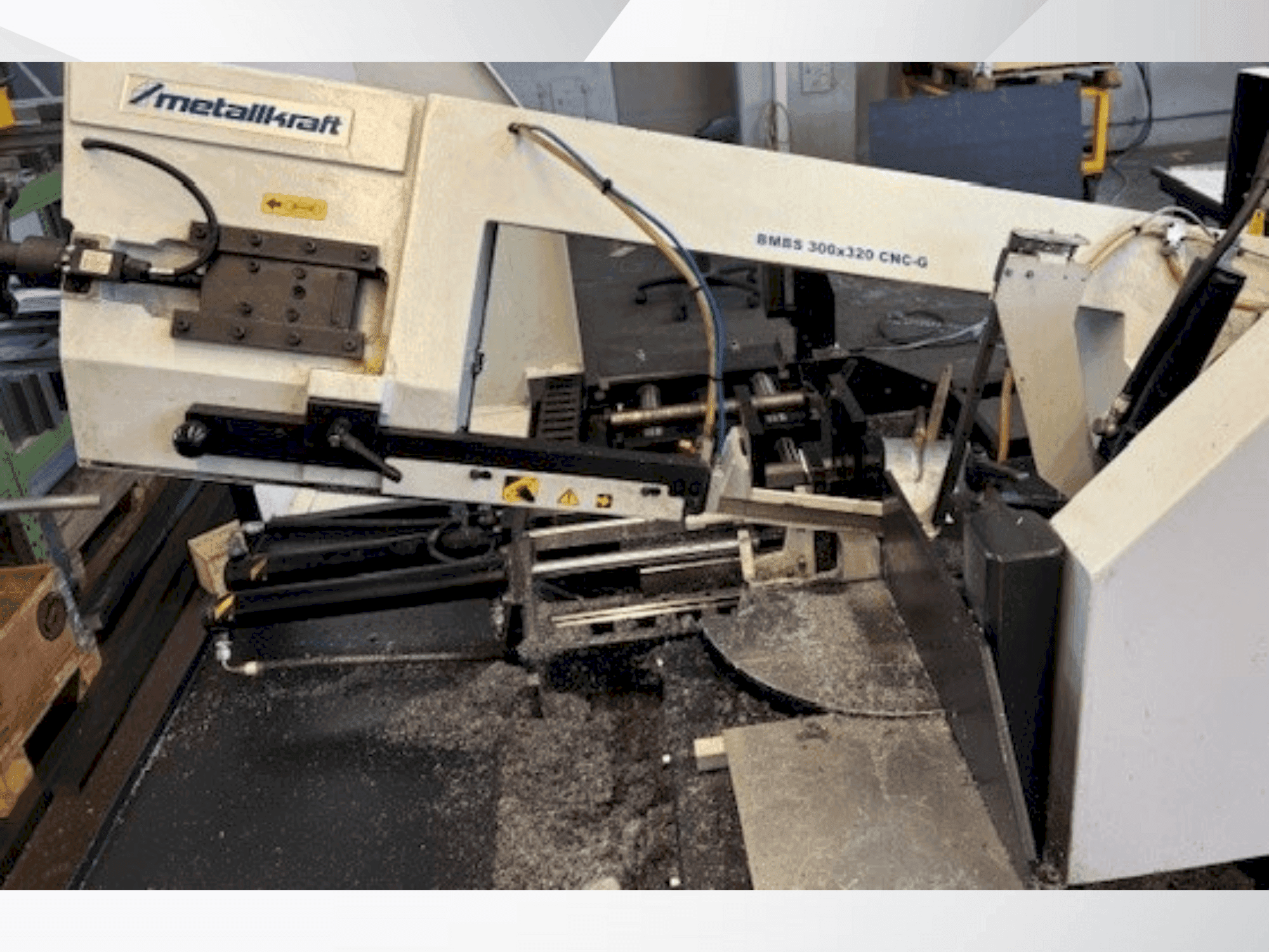 Mašīnas Metallkraft BMBS 300X320 pretskats