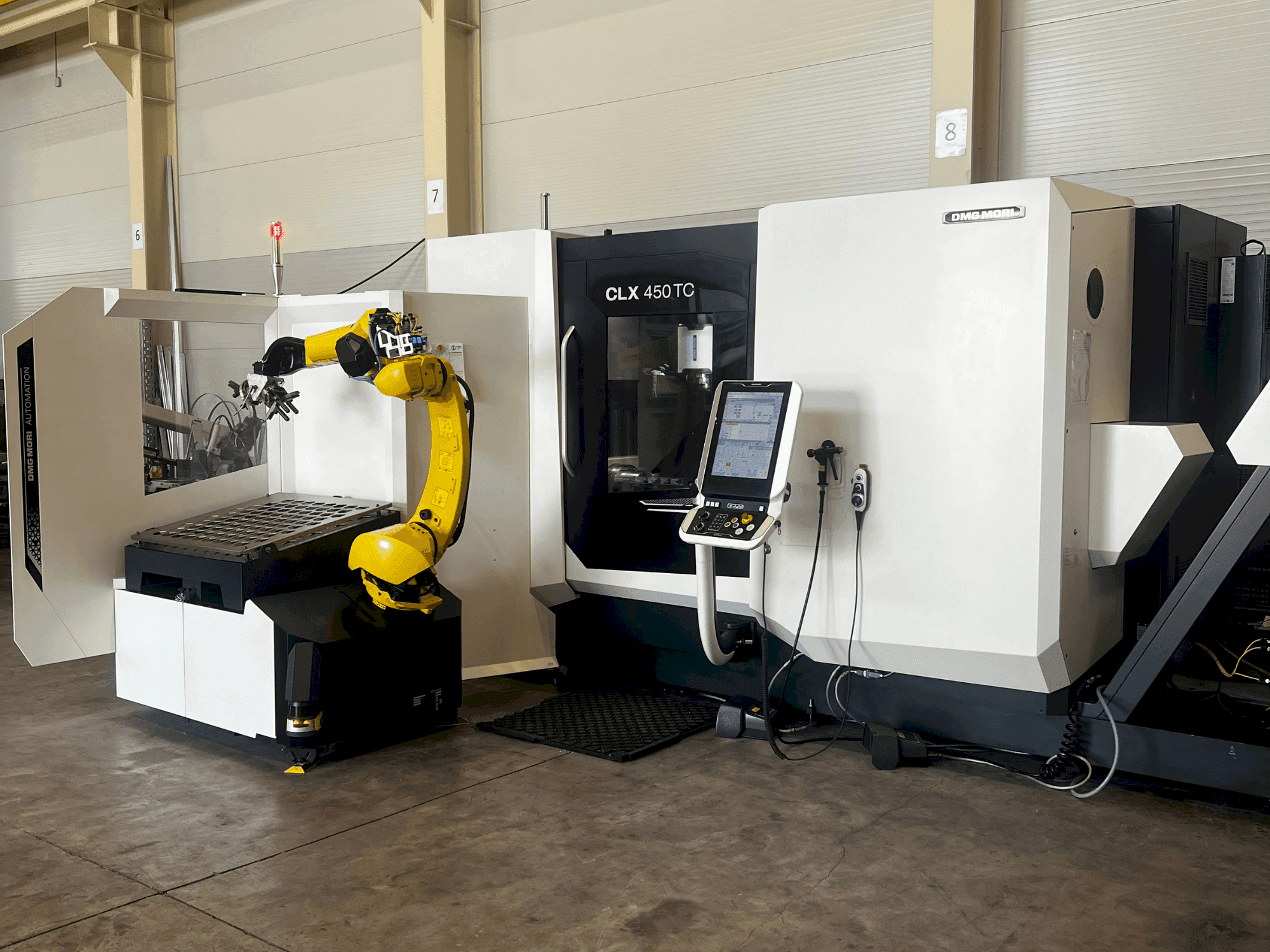 Mašīnas DMG MORI CLX 450 TC pretskats