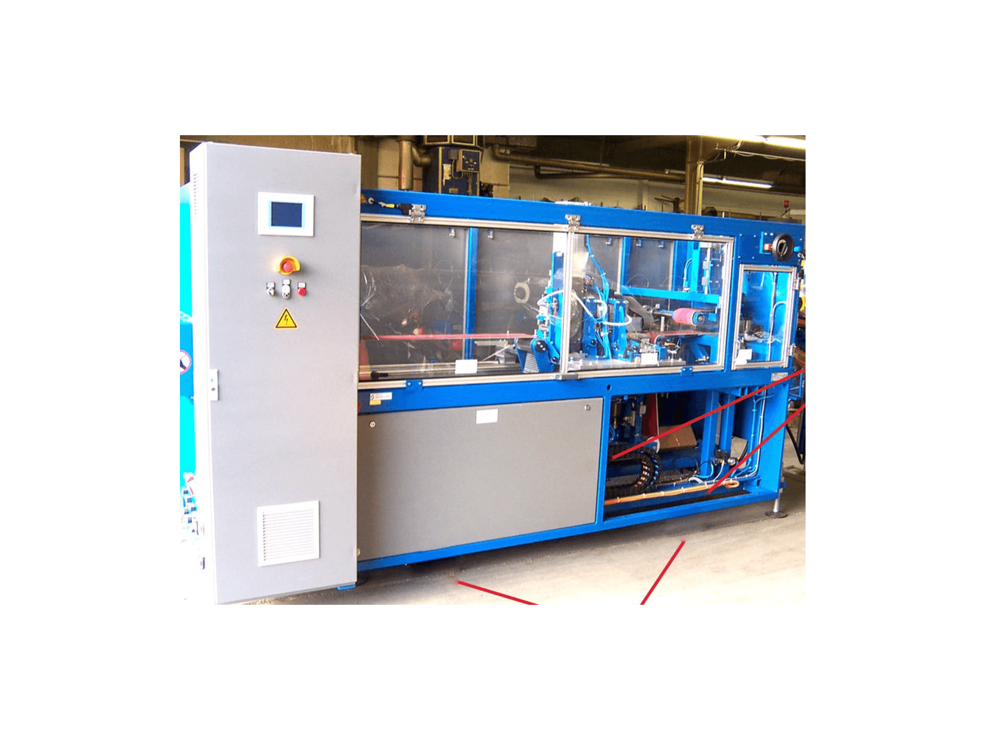 Mašīnas BASTON TSQ-P-503-S-100 skats no kreisās puses