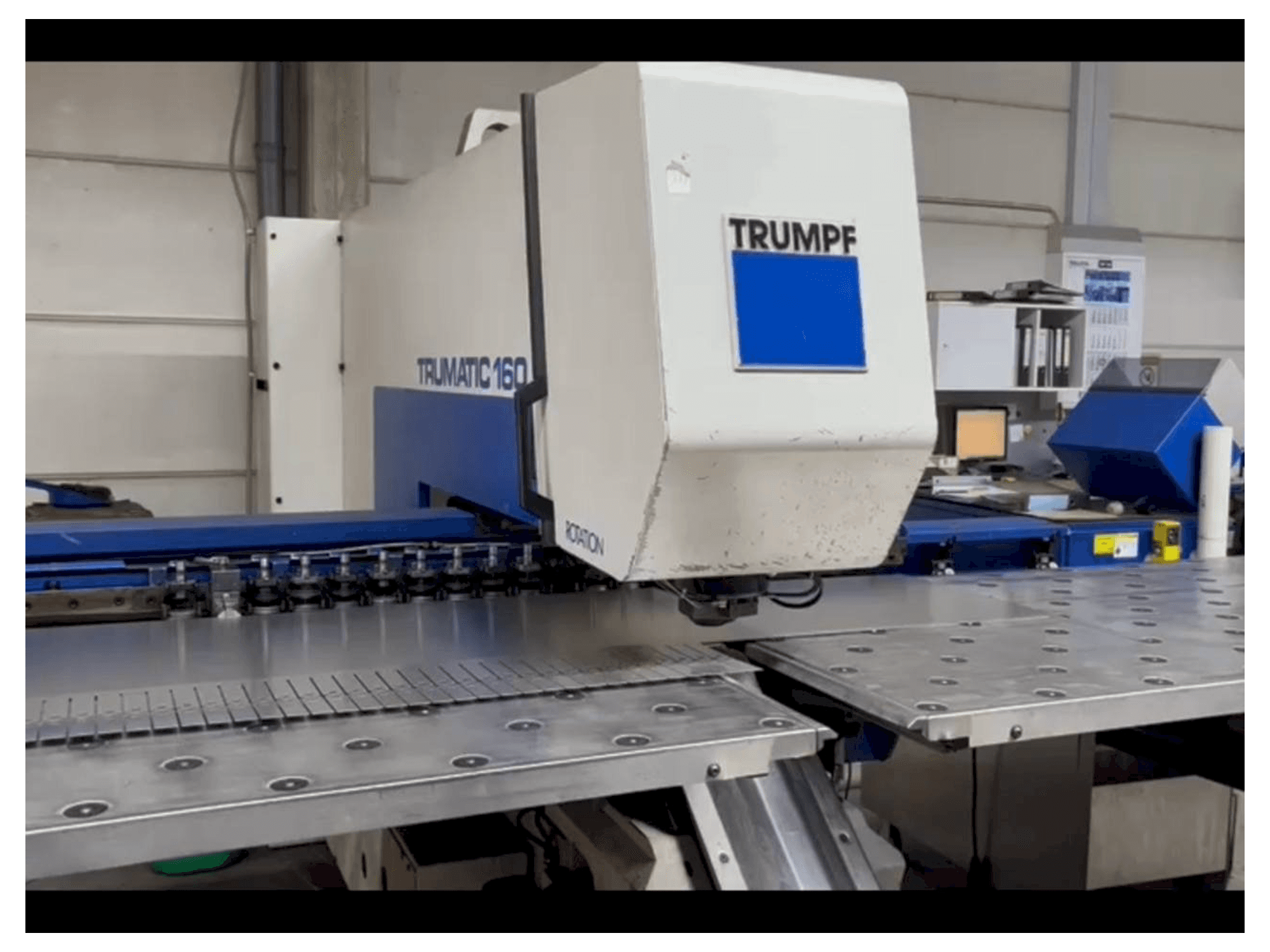 Mašīnas Trumpf Trumatic 160 pretskats