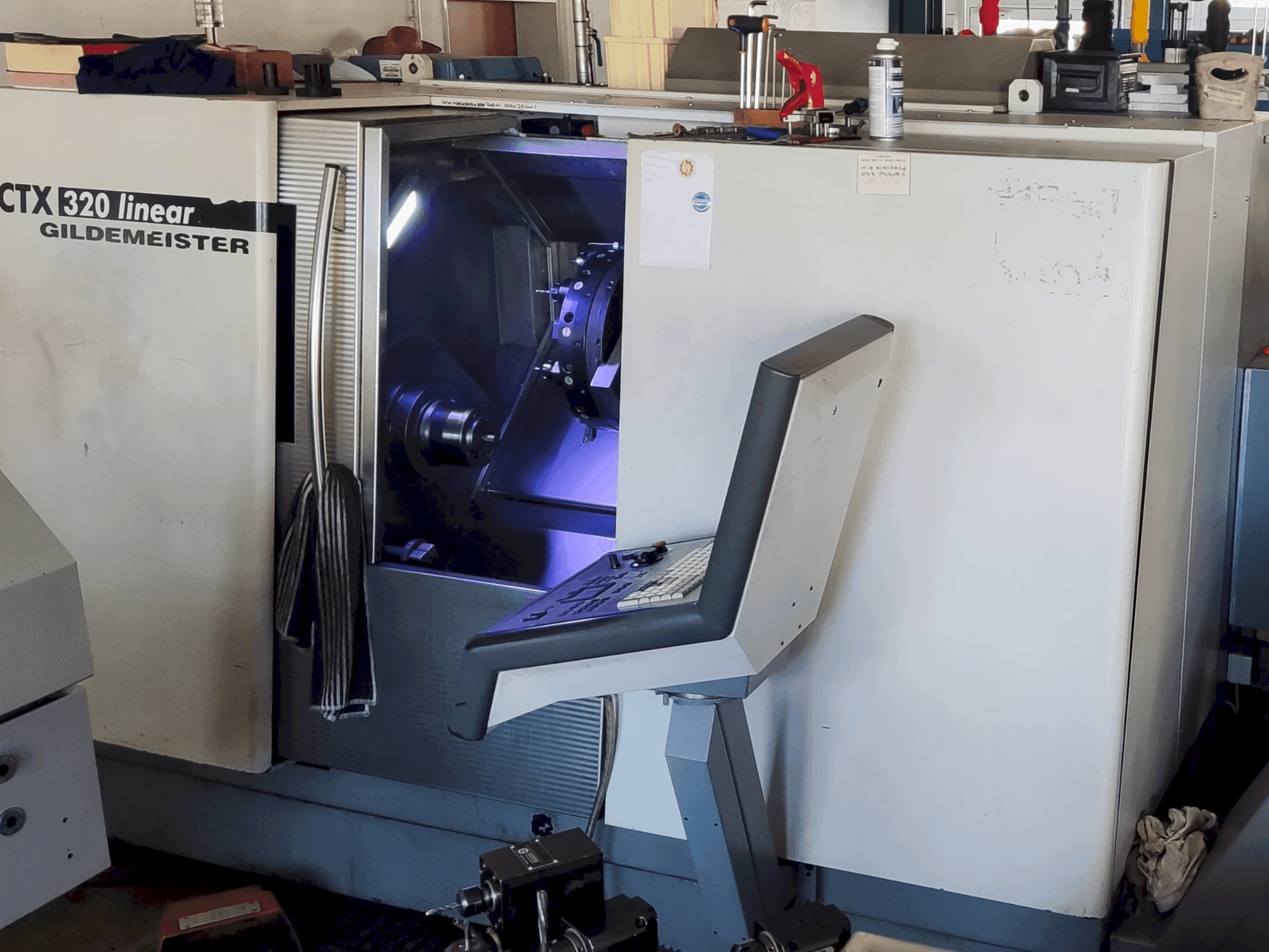 Mašīnas DMG GILDEMEISTER CTX 320 linear V3 pretskats
