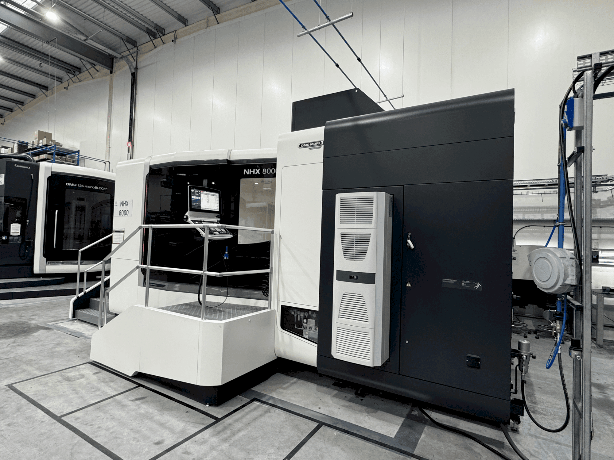 Mašīnas DMG MORI NHX 8000 pretskats