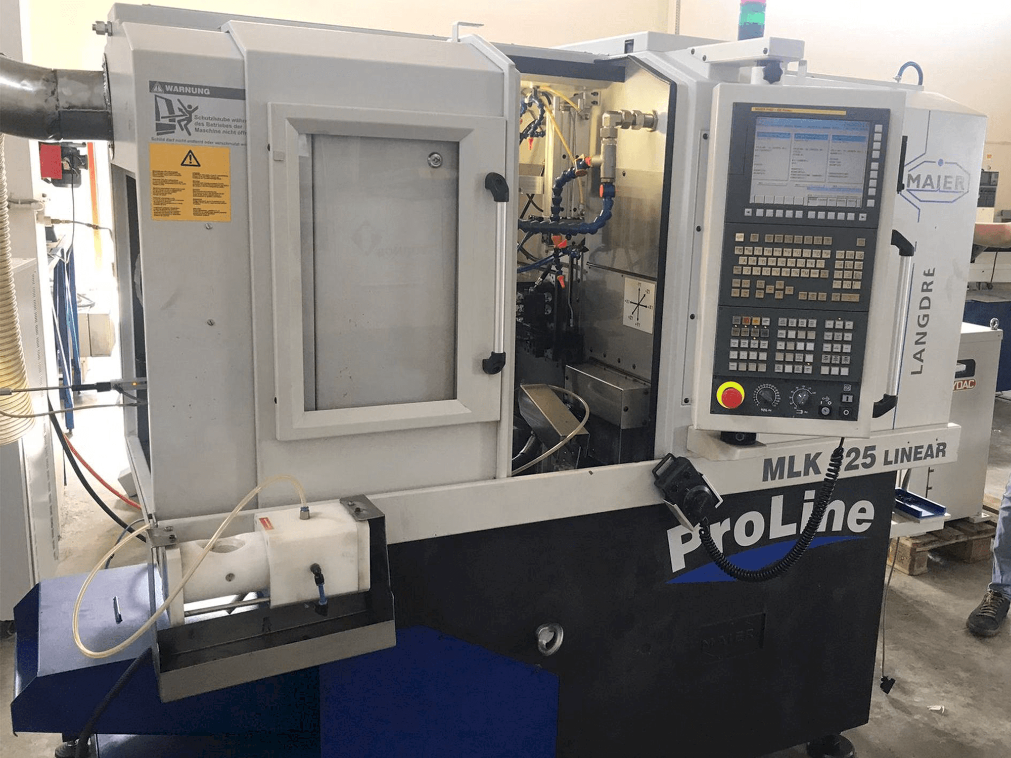 Mašīnas Maier MLK 125 Linear pretskats