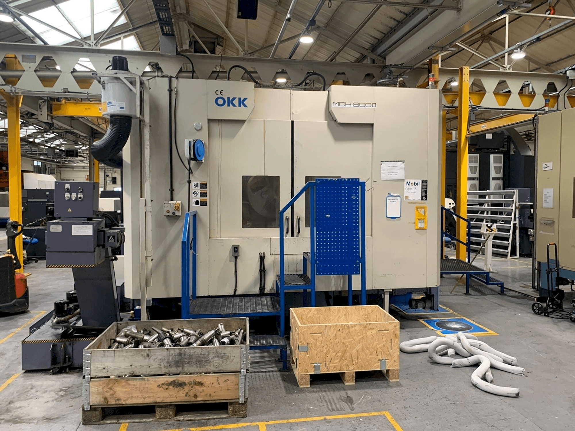 Mašīnas OKK MCH 800II pretskats