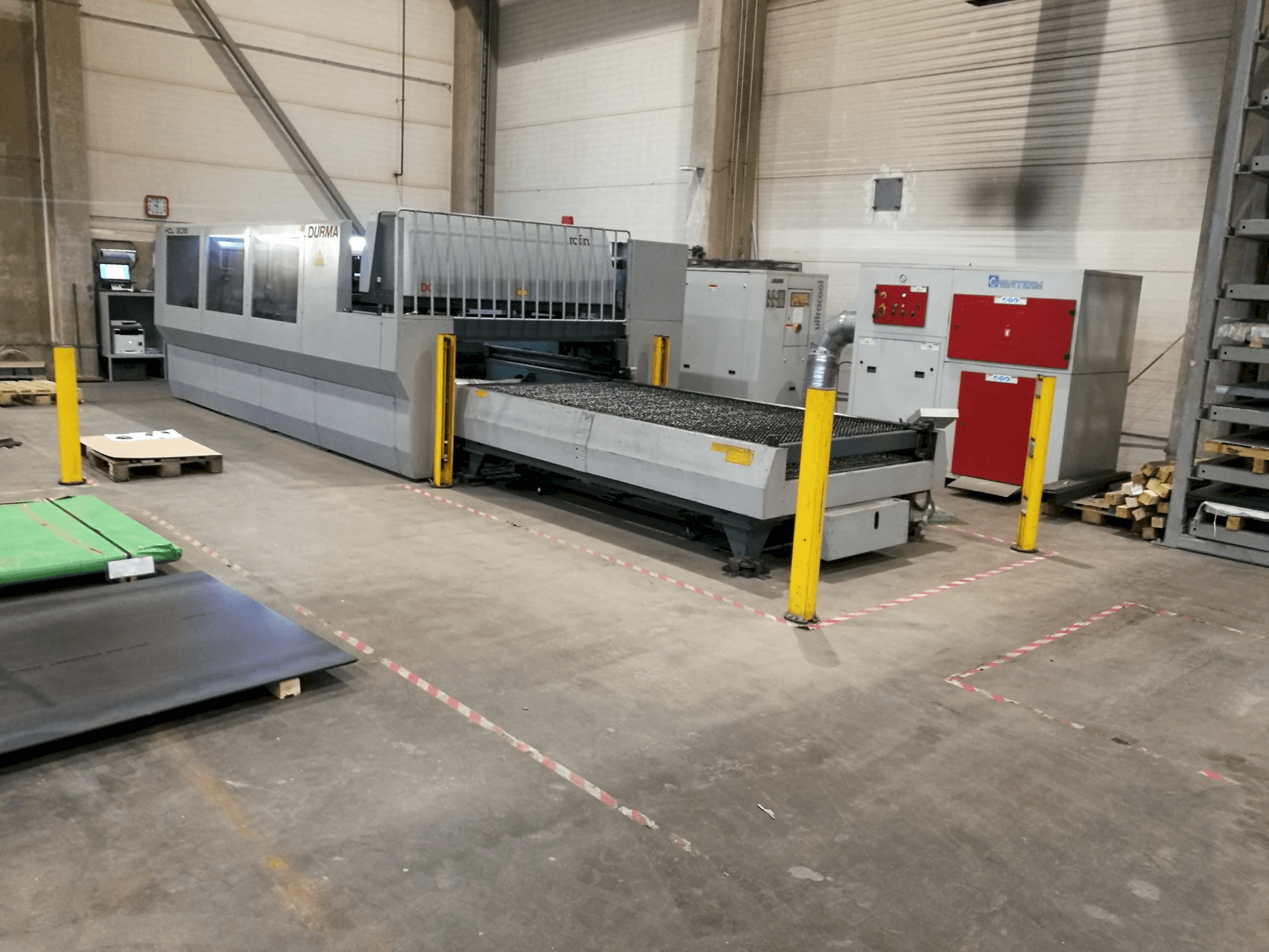 Mašīnas Durma HDL 3015 pretskats