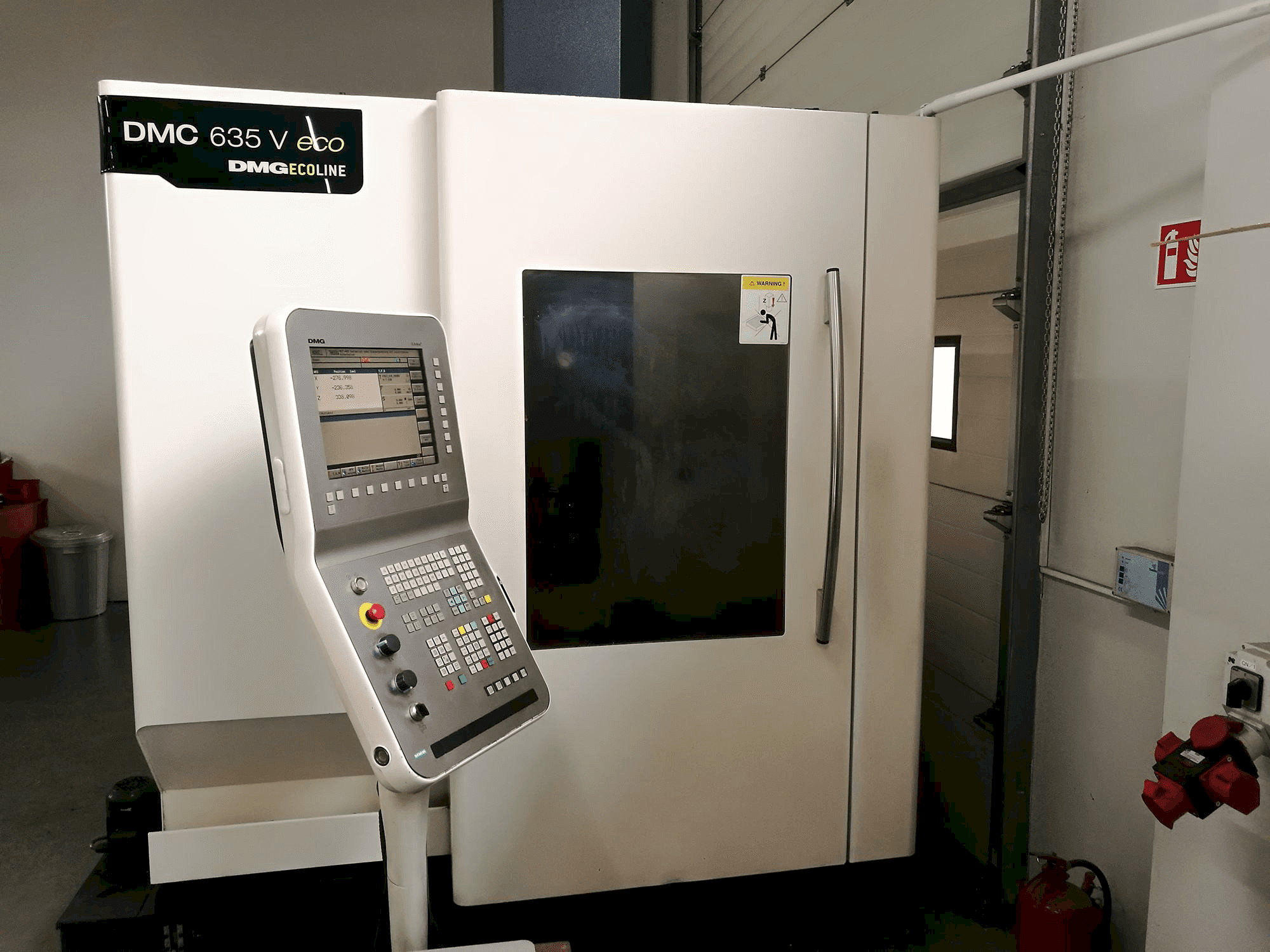 Mašīnas DMG DMC 635 V Eco pretskats