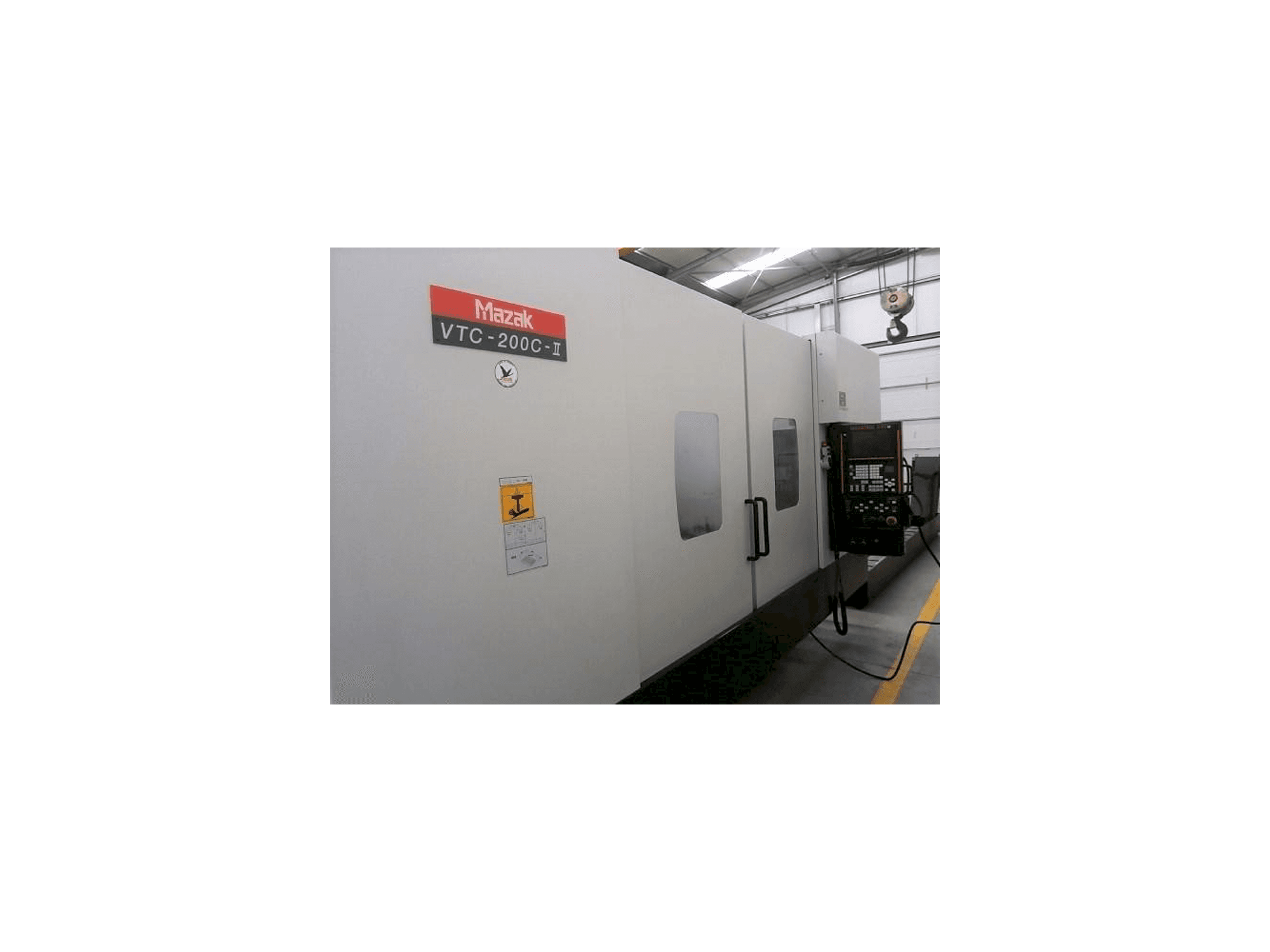 Mašīnas Mazak VTC-200C pretskats