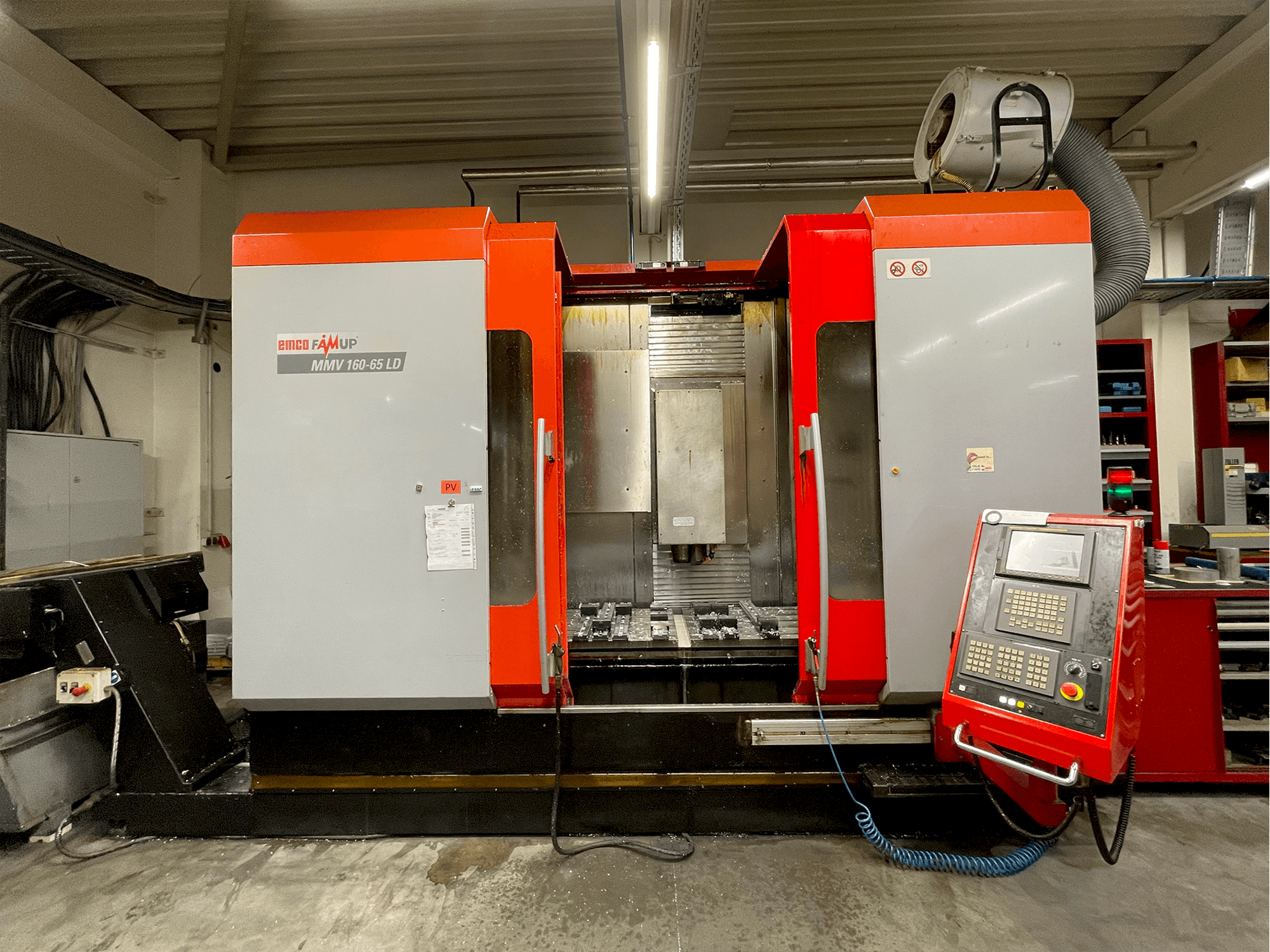 Mašīnas EMCO Famup MMV-160-65LD pretskats