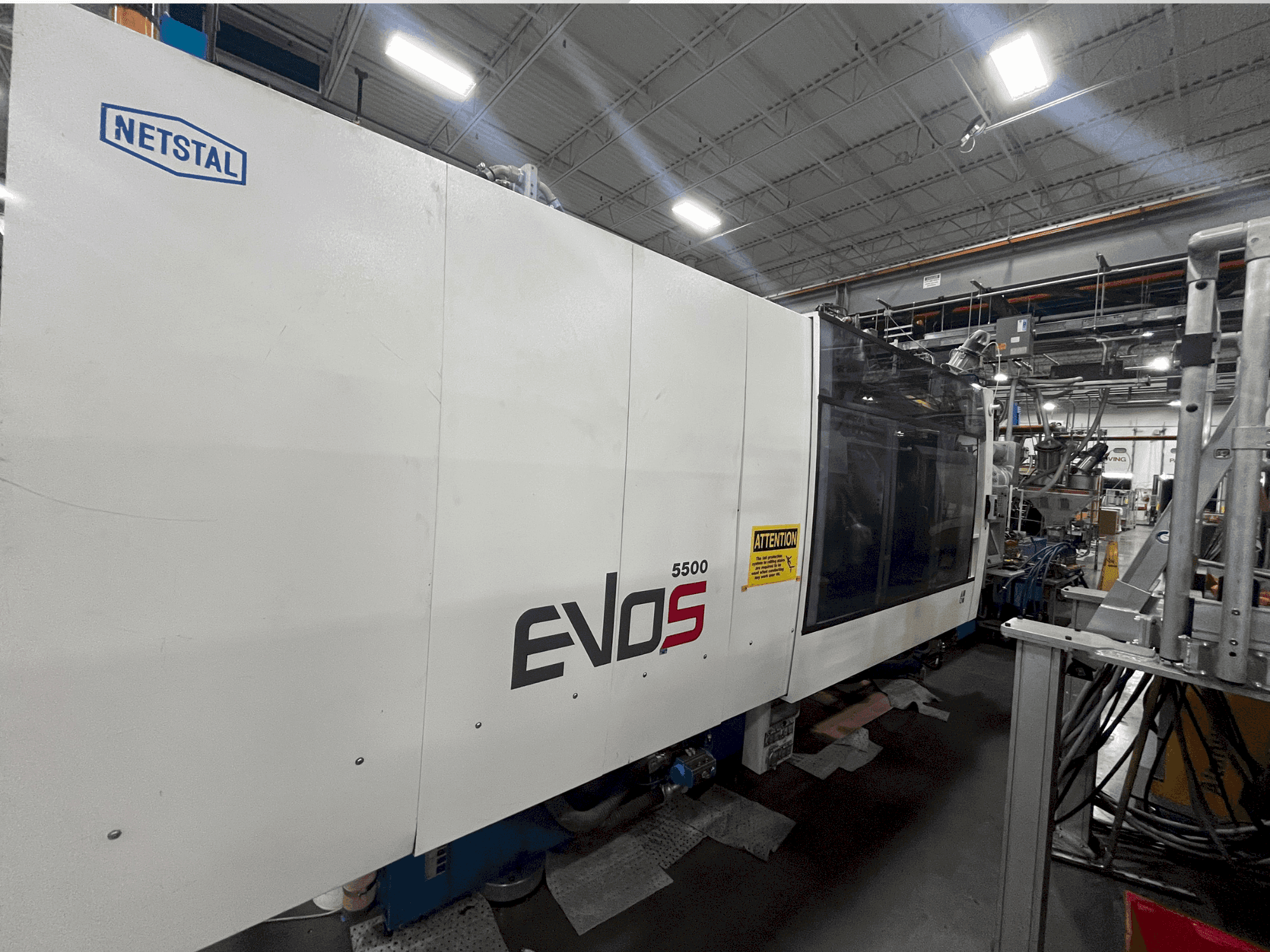 Mašīnas Netstal EVOS 5500-2900 Speed pretskats