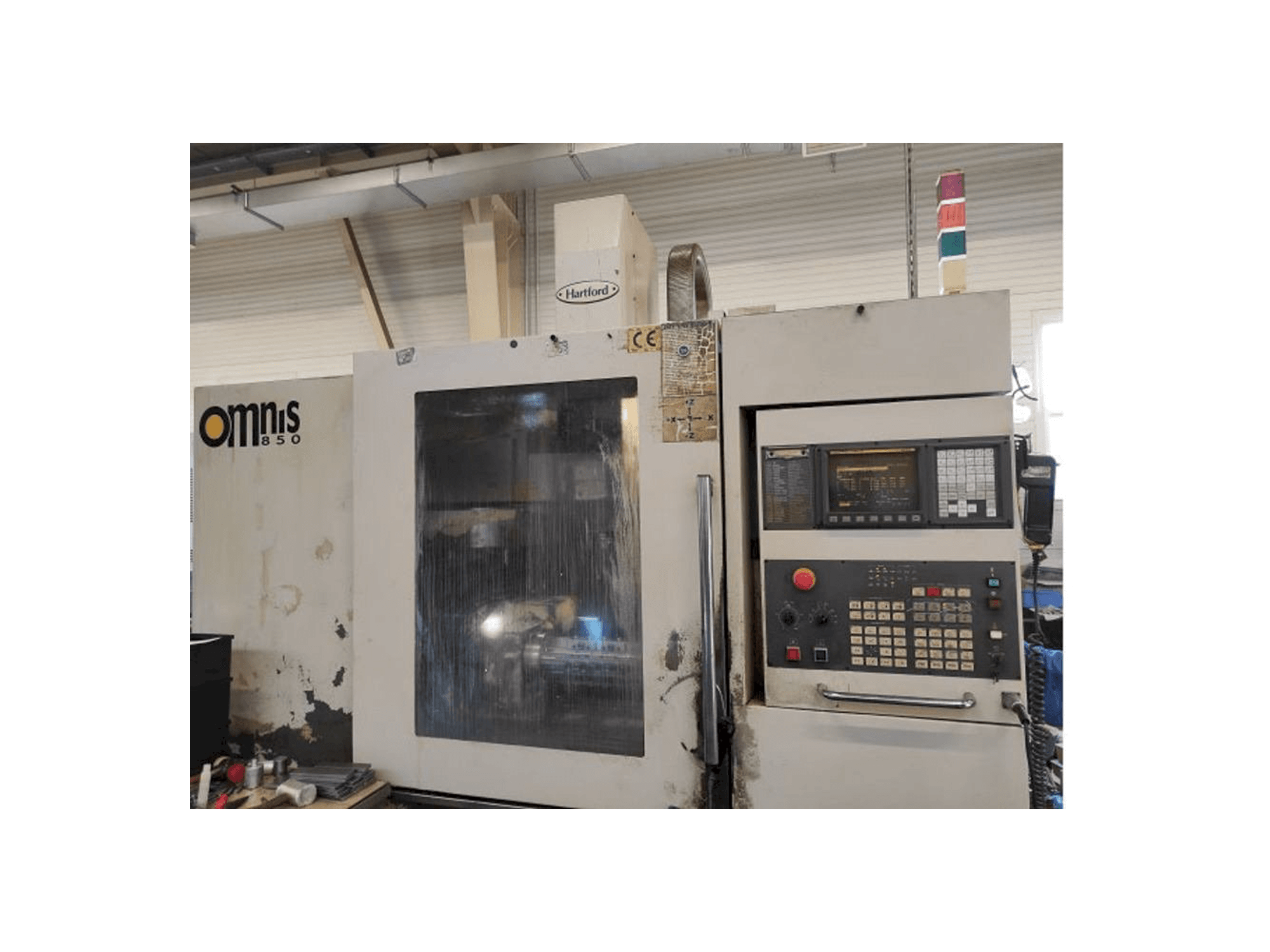 Mašīnas Hartford Omnis 850 pretskats