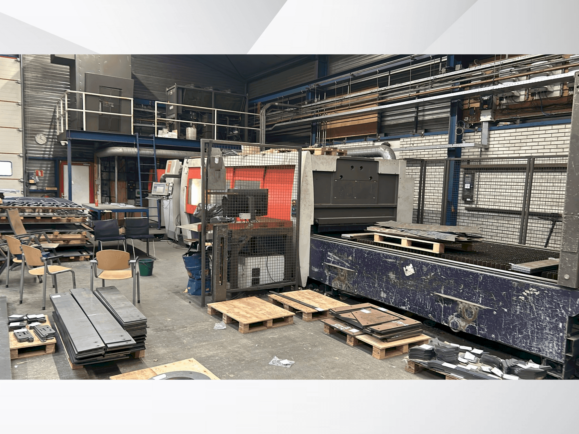 Mašīnas Bystronic BySpeed Pro 3015 + ByTrans Extended 3015 pretskats